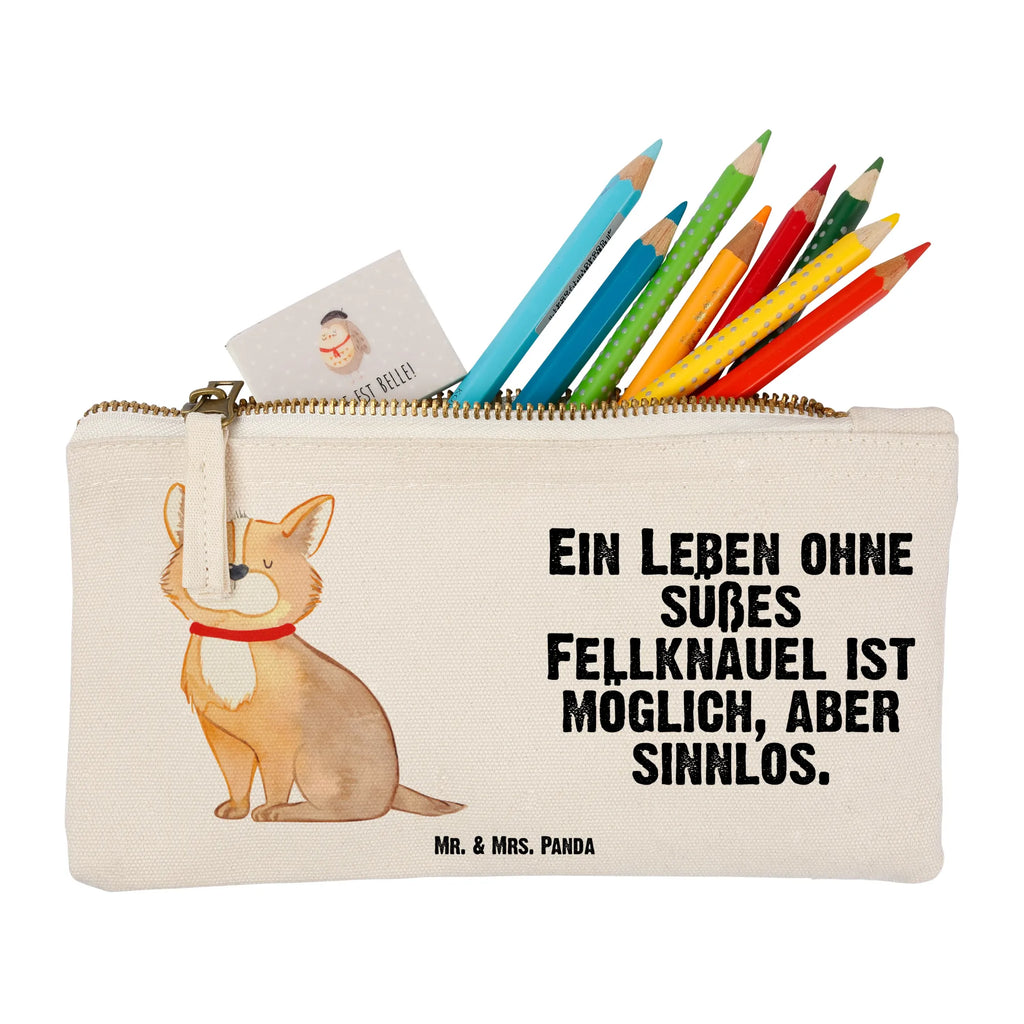 Schminktasche Hund Glück Schminktasche, Kosmetiktasche, Kosmetikbeutel, Stiftemäppchen, Etui, Federmappe, Makeup, XXL, Schminketui, Kosmetiketui, Schlamperetui, Hund, Hundemotiv, Haustier, Hunderasse, Tierliebhaber, Hundebesitzer, Sprüche, Corgie, Hundeliebe, Spruch, Hundemama, Liebe