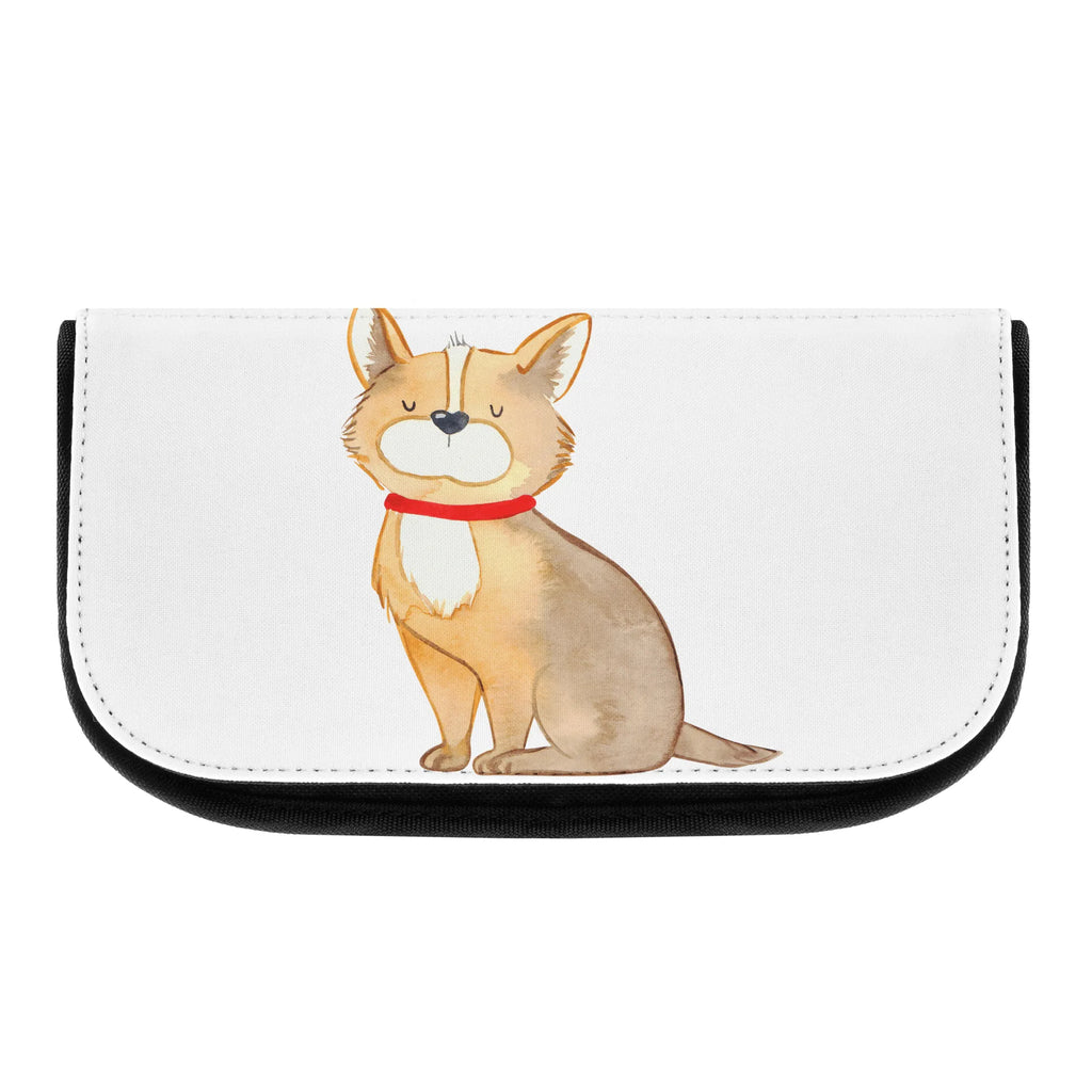 Kosmetiktasche Hund Glück Kosmetikbeutel, Kulturtasche, Kulturbeutel, Schminktasche, Make-Up Tasche, Kosmetiktasche, Beauty Bag, Kosmetiktasche Damen, Make Up Tasche, Kosmetik Tasche, Kosmetiktasche Klein, Kleine Kosmetiktasche, Schminktasche Klein, Kosmetiktasche Mit Fächern, Schminktäschen, Schminke Tasche, Kosmetiktaschen Damen, Beauty Case, Schmink Täschchen, Hund, Hundemotiv, Haustier, Hunderasse, Tierliebhaber, Hundebesitzer, Sprüche, Corgie, Hundeliebe, Spruch, Hundemama, Liebe