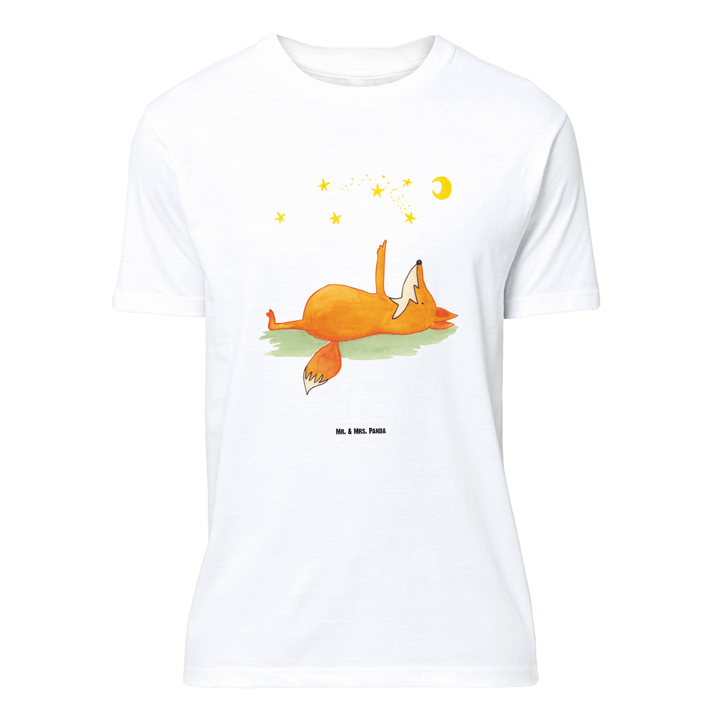 T-Shirt Standard Fuchs Sterne T-Shirt, Shirt, Tshirt, Lustiges T-Shirt, T-Shirt mit Spruch, Party, Junggesellenabschied, Jubiläum, Geburstag, Herrn, Damen, Männer, Frauen, Schlafshirt, Nachthemd, Sprüche, Fuchs, Füchse, tröstende Worte, Spruch positiv, Spruch schön, Romantik, Always Look on the Bright Side of Life