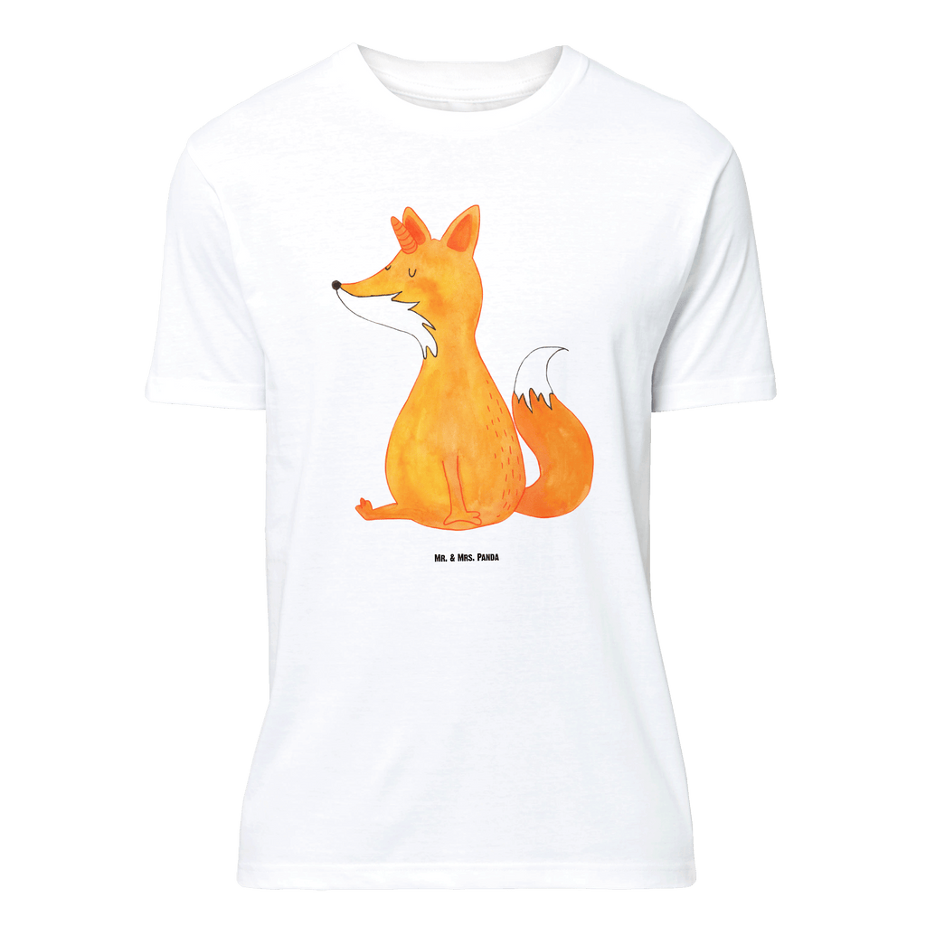 T-Shirt Standard Einhorn Fuchs T-Shirt, Shirt, Tshirt, Lustiges T-Shirt, T-Shirt mit Spruch, Party, Junggesellenabschied, Jubiläum, Geburstag, Herrn, Damen, Männer, Frauen, Schlafshirt, Nachthemd, Sprüche, Einhorn, Einhörner, Einhorn Deko, Pegasus, Unicorn, Fuchs, Unicorns, Fuchshörnchen, Fuchshorn, Foxycorn, Füchse