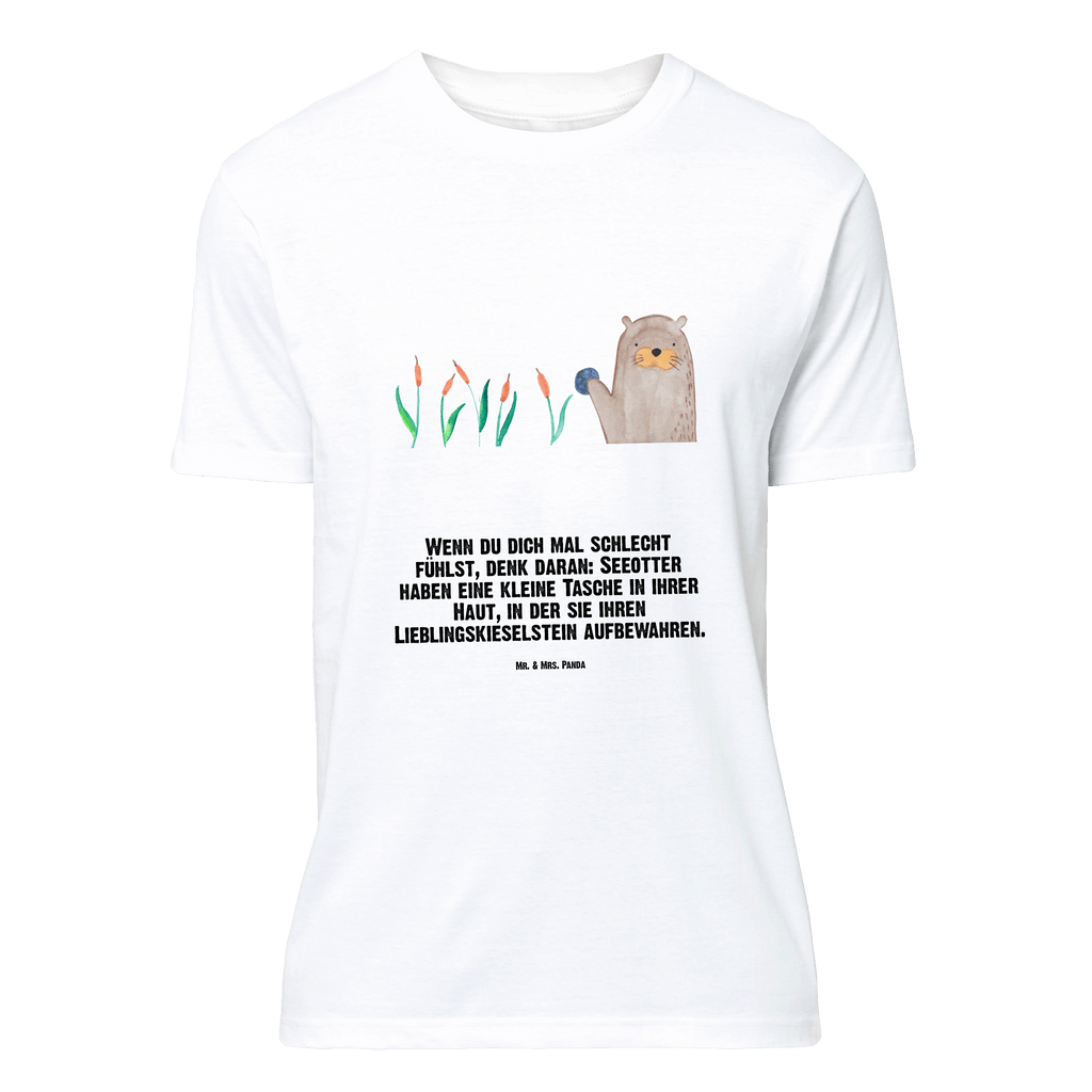 T-Shirt Standard Otter Stein T-Shirt, Shirt, Tshirt, Lustiges T-Shirt, T-Shirt mit Spruch, Party, Junggesellenabschied, Jubiläum, Geburstag, Herrn, Damen, Männer, Frauen, Schlafshirt, Nachthemd, Sprüche, Otter, Fischotter, Seeotter, Otter Seeotter See Otter