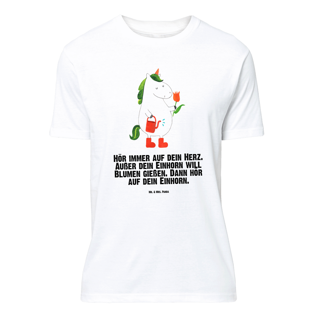 T-Shirt Standard Einhorn Gärtner T-Shirt, Shirt, Tshirt, Lustiges T-Shirt, T-Shirt mit Spruch, Party, Junggesellenabschied, Jubiläum, Geburstag, Herrn, Damen, Männer, Frauen, Schlafshirt, Nachthemd, Sprüche, Einhorn, Einhörner, Einhorn Deko, Pegasus, Unicorn, Luftballon, Gießkanne, Giesskanne, Lebenslust, Freude, Blume, Freundin, Garten, Stiefel