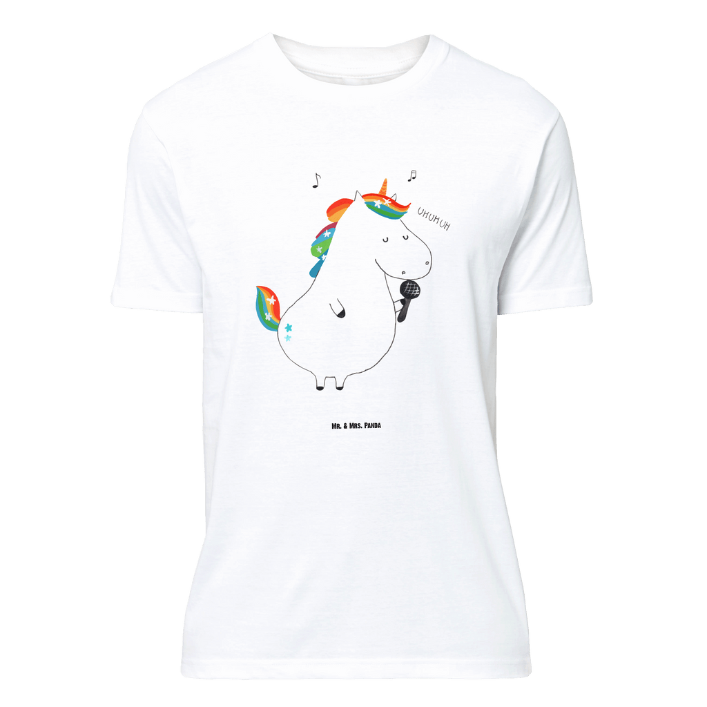 T-Shirt Standard Einhorn Sänger T-Shirt, Shirt, Tshirt, Lustiges T-Shirt, T-Shirt mit Spruch, Party, Junggesellenabschied, Jubiläum, Geburstag, Herrn, Damen, Männer, Frauen, Schlafshirt, Nachthemd, Sprüche, Einhorn, Einhörner, Einhorn Deko, Pegasus, Unicorn, Glitzer, Konfetti, Geburtstag, Feier, Fest, Disco, Sängerin, Sänger, Freundin