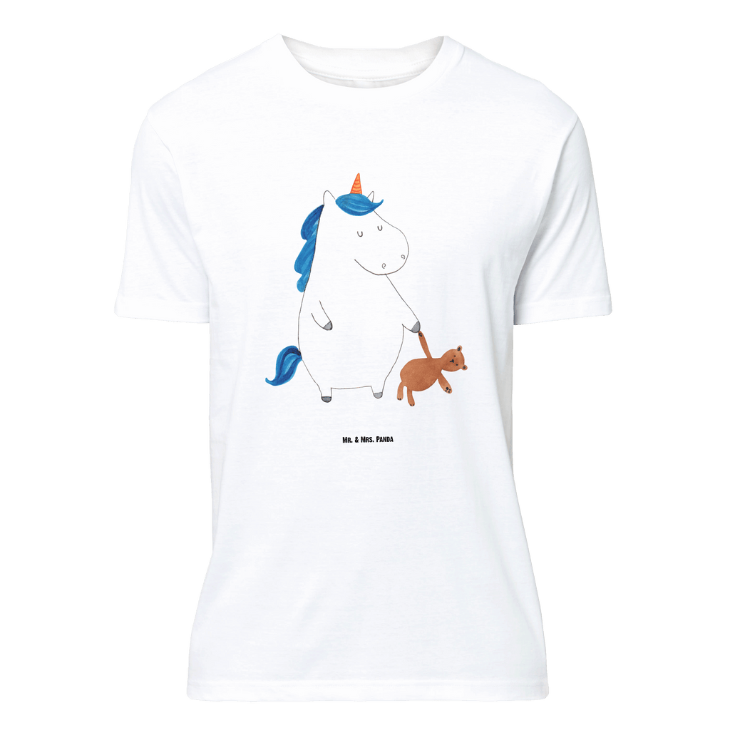 T-Shirt Standard Einhorn Teddy T-Shirt, Shirt, Tshirt, Lustiges T-Shirt, T-Shirt mit Spruch, Party, Junggesellenabschied, Jubiläum, Geburstag, Herrn, Damen, Männer, Frauen, Schlafshirt, Nachthemd, Sprüche, Einhorn, Einhörner, Einhorn Deko, Pegasus, Unicorn, schlafen, gute Nacht, Single, Bett, Träumen, Freundin, Singleleben