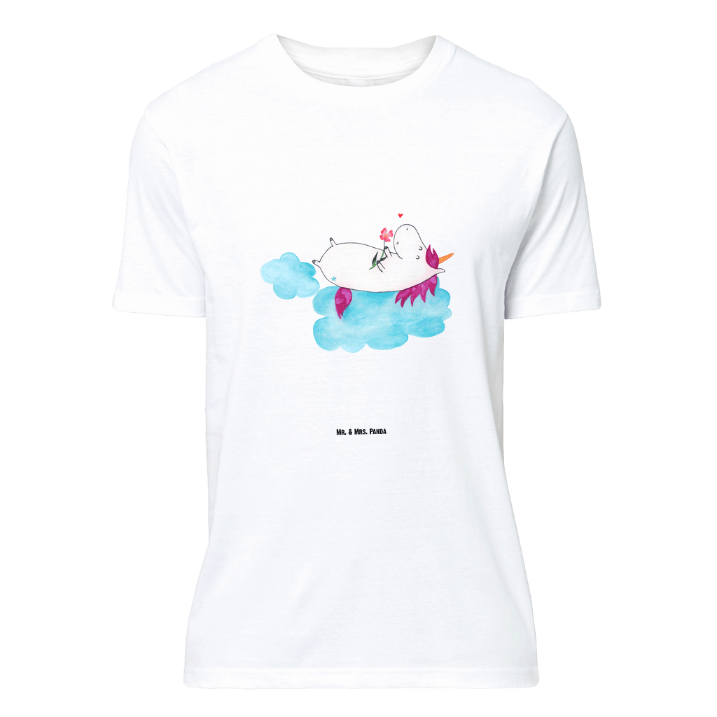 T-Shirt Standard Einhorn Verliebt T-Shirt, Shirt, Tshirt, Lustiges T-Shirt, T-Shirt mit Spruch, Party, Junggesellenabschied, Jubiläum, Geburstag, Herrn, Damen, Männer, Frauen, Schlafshirt, Nachthemd, Sprüche, Einhorn, Einhörner, Einhorn Deko, Pegasus, Unicorn, verliebt, Liebe, Liebesbeweis, Freundin, Wolke