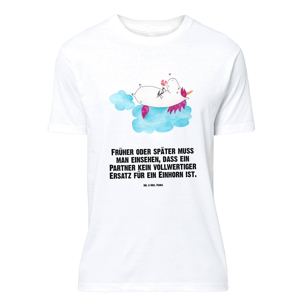 T-Shirt Standard Einhorn Verliebt T-Shirt, Shirt, Tshirt, Lustiges T-Shirt, T-Shirt mit Spruch, Party, Junggesellenabschied, Jubiläum, Geburstag, Herrn, Damen, Männer, Frauen, Schlafshirt, Nachthemd, Sprüche, Einhorn, Einhörner, Einhorn Deko, Pegasus, Unicorn, verliebt, Liebe, Liebesbeweis, Freundin, Wolke