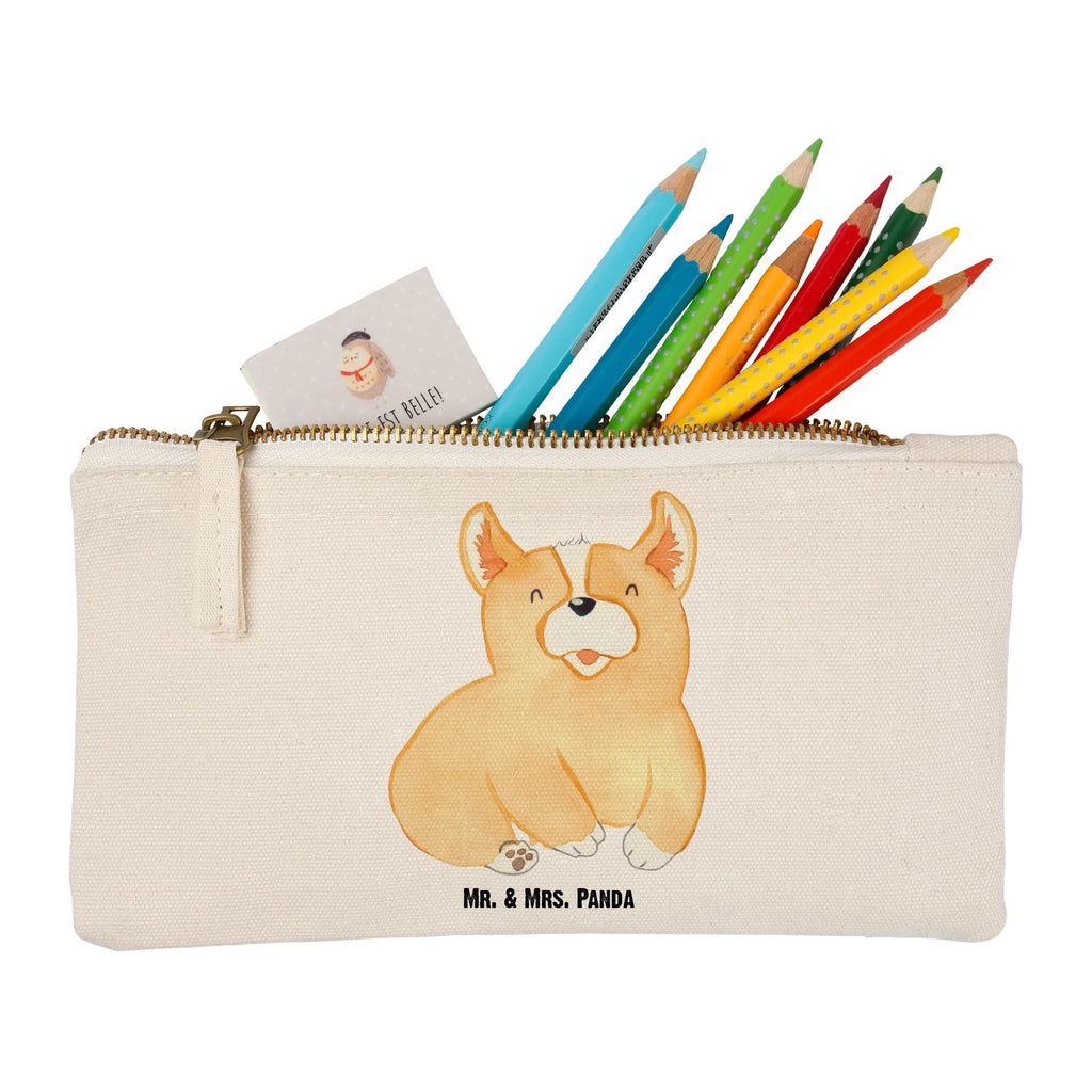 Schminktasche Corgie Schminktasche, Kosmetiktasche, Kosmetikbeutel, Stiftemäppchen, Etui, Federmappe, Makeup, XXL, Schminketui, Kosmetiketui, Schlamperetui, Hund, Hundemotiv, Haustier, Hunderasse, Tierliebhaber, Hundebesitzer, Sprüche, Corgie, Welsh Corgie Pembroke, britisch, Motivation, Spruch, Hundespruch, Lebensfreude