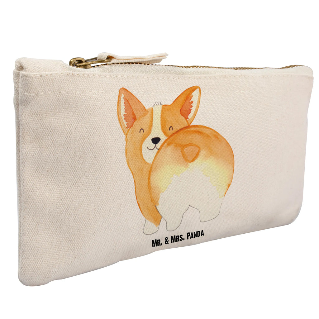 Schminktasche Corgi Po Schminktasche, Kosmetiktasche, Kosmetikbeutel, Stiftemäppchen, Etui, Federmappe, Makeup, XXL, Schminketui, Kosmetiketui, Schlamperetui, Hund, Hundemotiv, Haustier, Hunderasse, Tierliebhaber, Hundebesitzer, Sprüche, Corgie, Hundeliebe, Motivation, Selbstliebe, Spruch