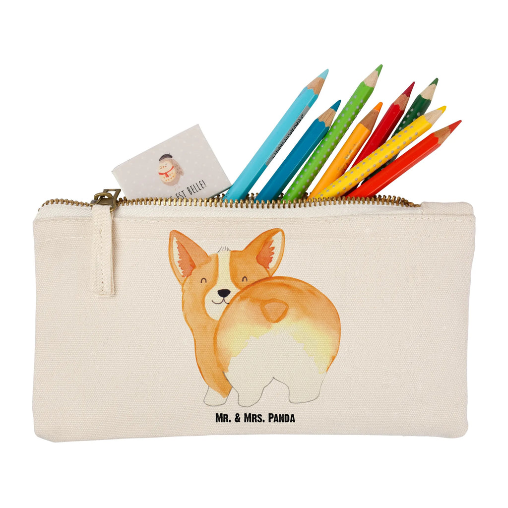 Schminktasche Corgi Po Schminktasche, Kosmetiktasche, Kosmetikbeutel, Stiftemäppchen, Etui, Federmappe, Makeup, XXL, Schminketui, Kosmetiketui, Schlamperetui, Hund, Hundemotiv, Haustier, Hunderasse, Tierliebhaber, Hundebesitzer, Sprüche, Corgie, Hundeliebe, Motivation, Selbstliebe, Spruch