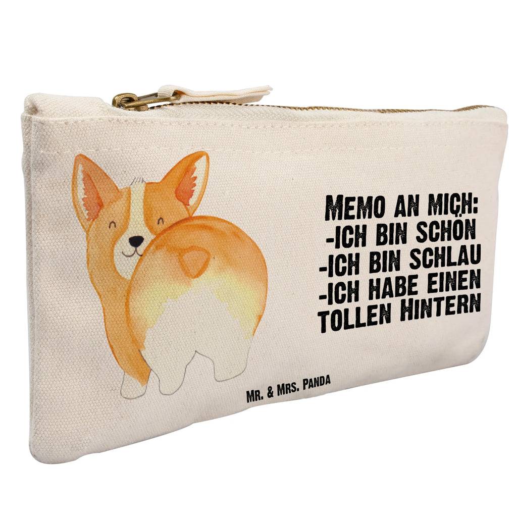 Schminktasche Corgi Po Schminktasche, Kosmetiktasche, Kosmetikbeutel, Stiftemäppchen, Etui, Federmappe, Makeup, XXL, Schminketui, Kosmetiketui, Schlamperetui, Hund, Hundemotiv, Haustier, Hunderasse, Tierliebhaber, Hundebesitzer, Sprüche, Corgie, Hundeliebe, Motivation, Selbstliebe, Spruch