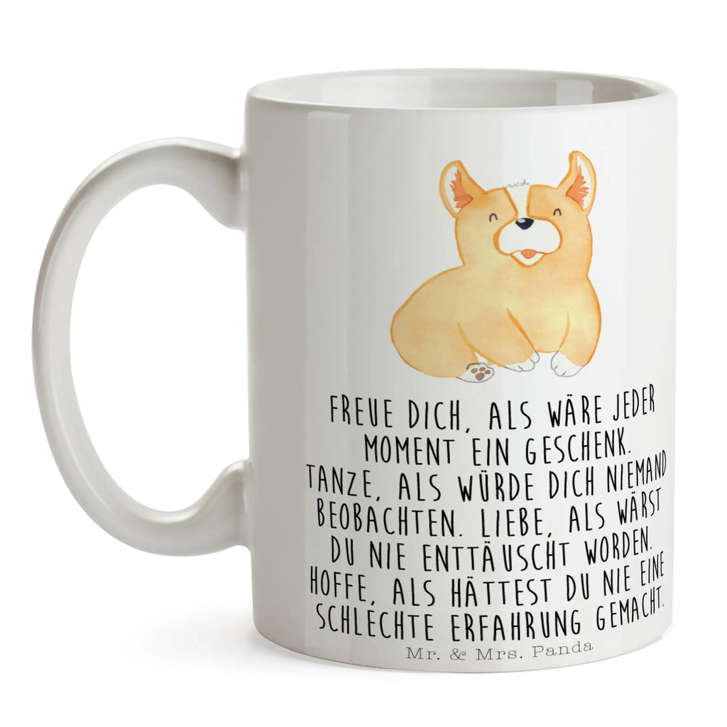 Tasse Corgie Tasse, Kaffeetasse, Teetasse, Becher, Kaffeebecher, Teebecher, Keramiktasse, Porzellantasse, Büro Tasse, Geschenk Tasse, Tasse Sprüche, Tasse Motive, Kaffeetassen, Tasse bedrucken, Designer Tasse, Cappuccino Tassen, Schöne Teetassen, Hund, Hundemotiv, Haustier, Hunderasse, Tierliebhaber, Hundebesitzer, Sprüche, Corgie, Welsh Corgie Pembroke, britisch, Motivation, Spruch, Hundespruch, Lebensfreude