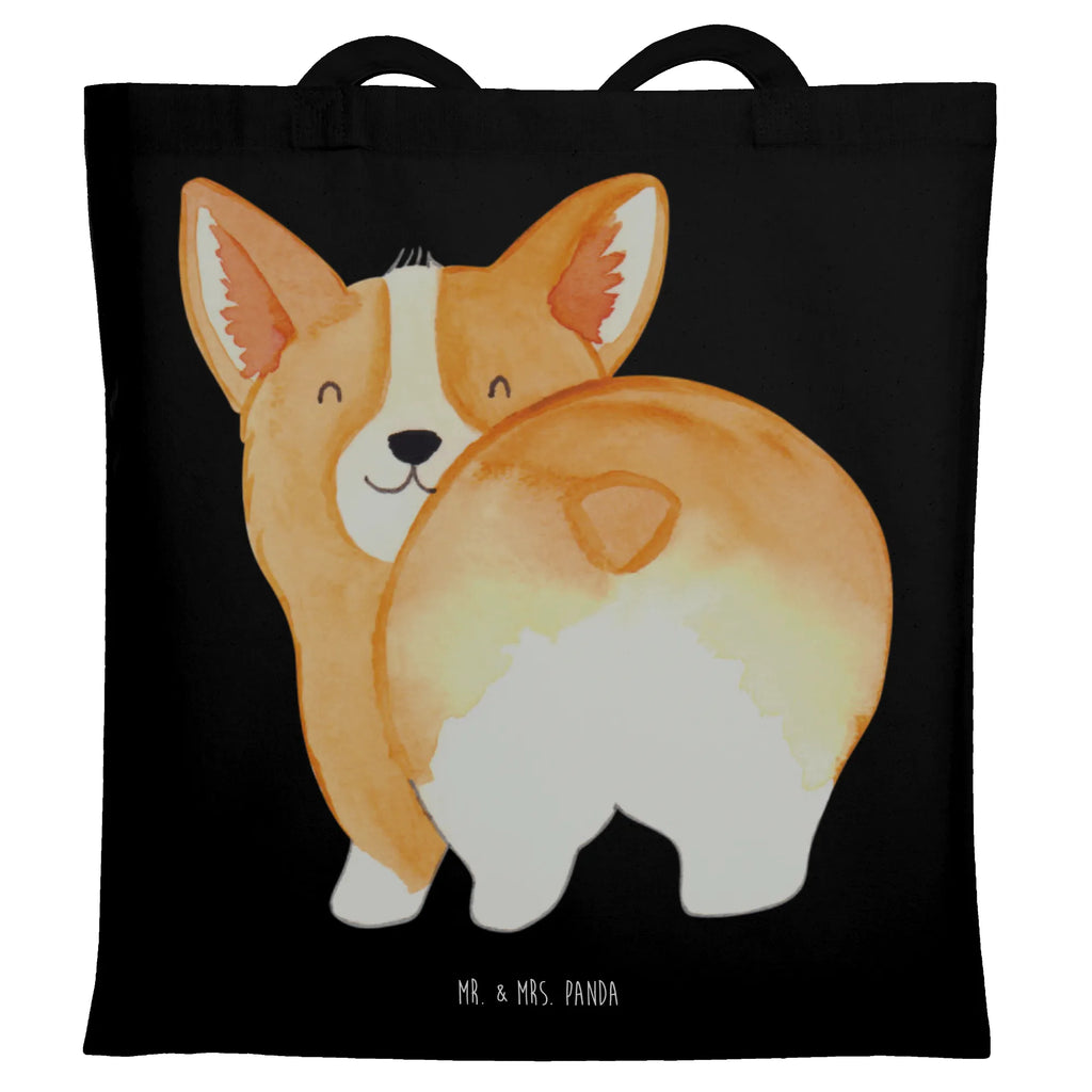 Tragetasche Corgi Po Beuteltasche, Beutel, Einkaufstasche, Jutebeutel, Stoffbeutel, Tasche, Shopper, Umhängetasche, Strandtasche, Schultertasche, Stofftasche, Tragetasche, Badetasche, Jutetasche, Einkaufstüte, Laptoptasche, Hund, Hundemotiv, Haustier, Hunderasse, Tierliebhaber, Hundebesitzer, Sprüche, Corgie, Hundeliebe, Motivation, Selbstliebe, Spruch