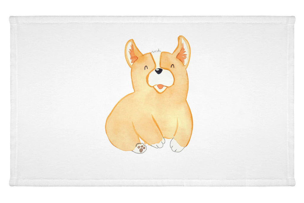 Handtuch Corgie Gästetuch, Reisehandtuch, Sport Handtuch, Frottier, Kinder Handtuch, Hund, Hundemotiv, Haustier, Hunderasse, Tierliebhaber, Hundebesitzer, Sprüche, Corgie, Welsh Corgie Pembroke, britisch, Motivation, Spruch, Hundespruch, Lebensfreude