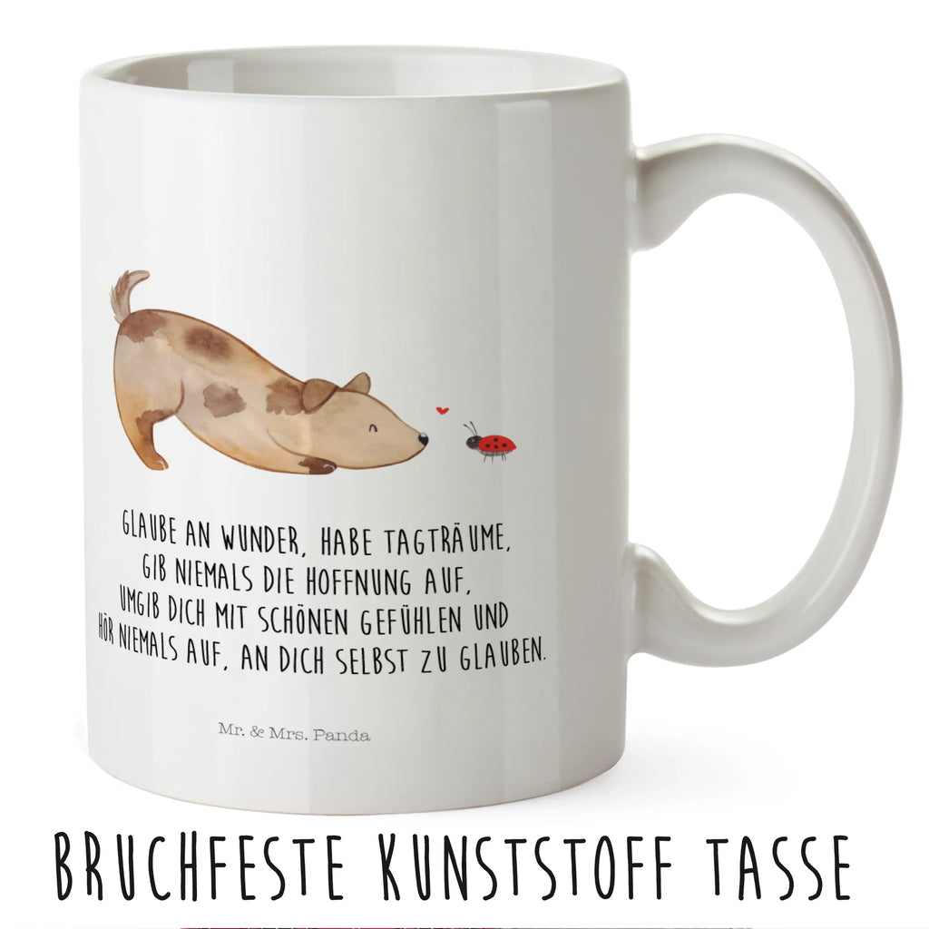 Kindertasse Hund Marienkäfer Kindertasse, Kinder Tasse, Kunststoff Tasse, Kindergarten Tasse, Trinkbecher, Camping Becher, Kaffeetasse, Kunststoffbecher, Kindergartenbecher, Outdoorgeschirr, Kunststoffgeschirr, Reisebecher, Reisetasse, Kinderbecher, Bruchfeste Tasse, Bruchsichere Tasse, Plastik Tasse, Plastiktasse, Hund, Hundemotiv, Haustier, Hunderasse, Tierliebhaber, Hundebesitzer, Sprüche, Hunde, Hundespruch, Marienkäfer, Mischling, Mischlinghund