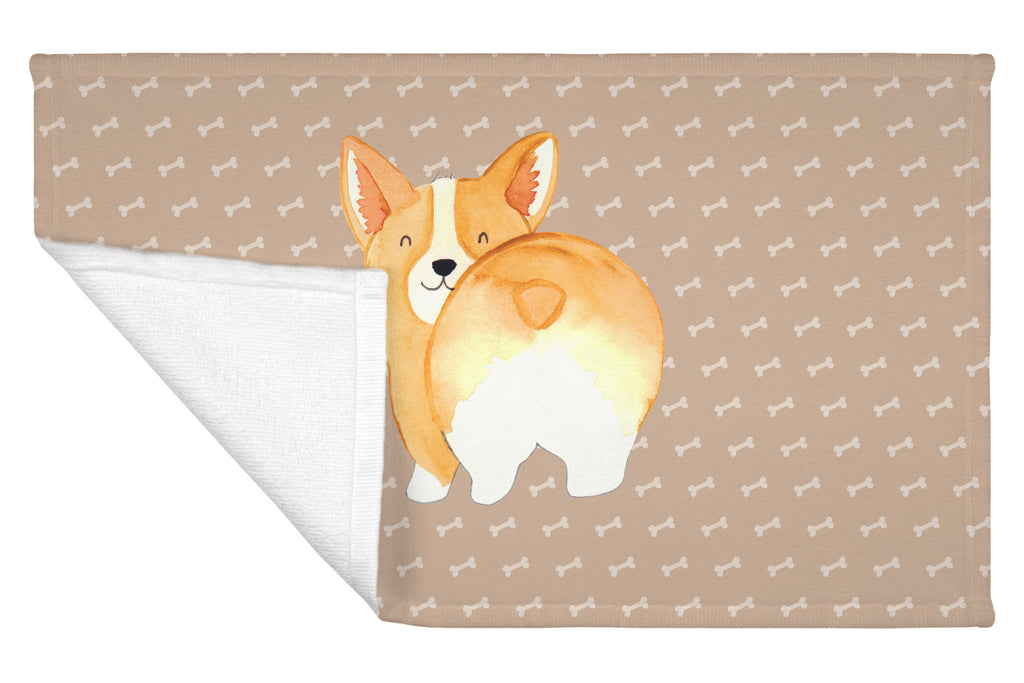 Handtuch Corgi Po Handtuch, Badehandtuch, Badezimmer, Handtücher, groß, Kinder, Baby, Hund, Hundemotiv, Haustier, Hunderasse, Tierliebhaber, Hundebesitzer, Sprüche, Corgie, Hundeliebe, Motivation, Selbstliebe, Spruch