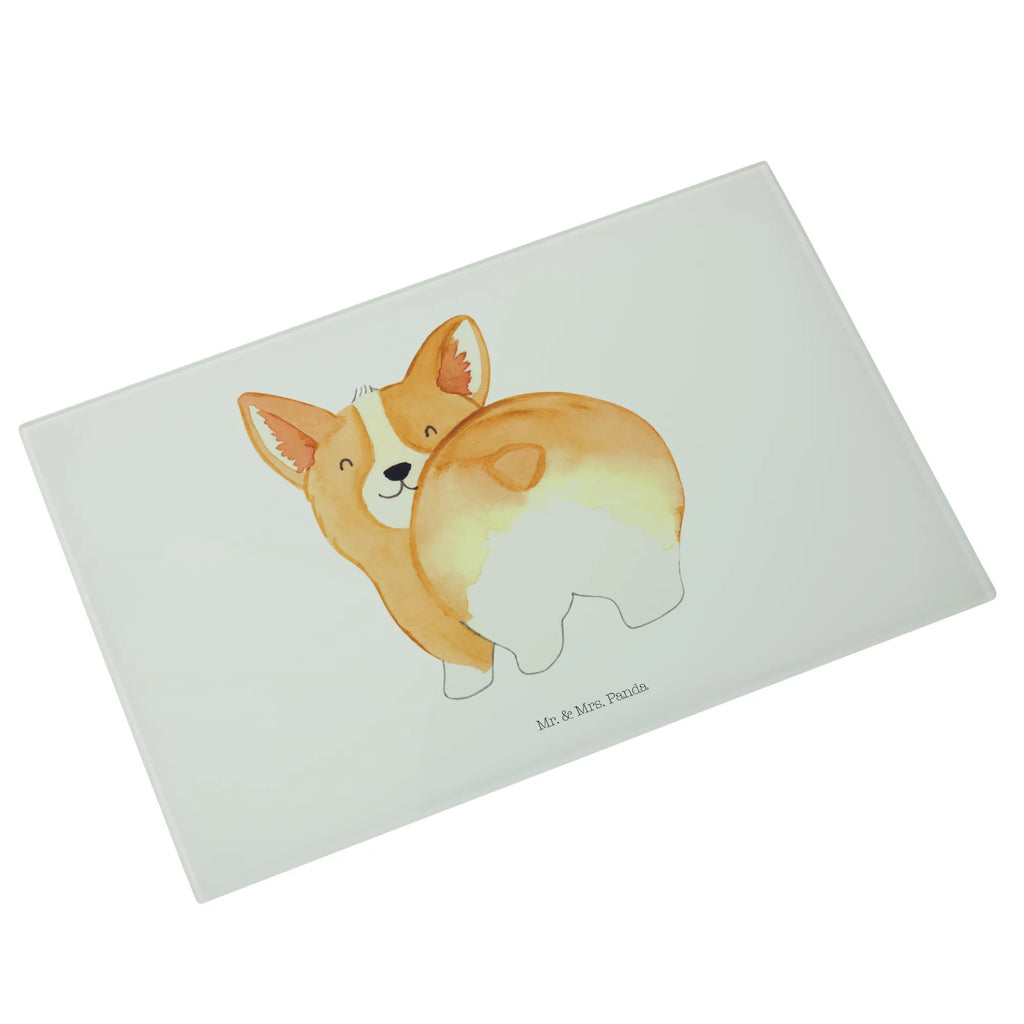 Glasschneidebrett Corgi Po Glasschneidebrett, Schneidebrett, Hund, Hundemotiv, Haustier, Hunderasse, Tierliebhaber, Hundebesitzer, Sprüche, Corgie, Hundeliebe, Motivation, Selbstliebe, Spruch