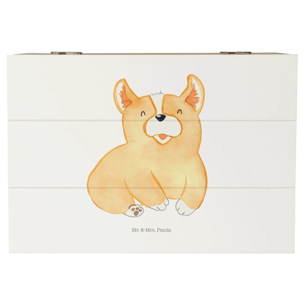 Holzkiste Corgie Holzkiste, Kiste, Schatzkiste, Truhe, Schatulle, XXL, Erinnerungsbox, Erinnerungskiste, Dekokiste, Aufbewahrungsbox, Geschenkbox, Geschenkdose, Hund, Hundemotiv, Haustier, Hunderasse, Tierliebhaber, Hundebesitzer, Sprüche, Corgie, Welsh Corgie Pembroke, britisch, Motivation, Spruch, Hundespruch, Lebensfreude