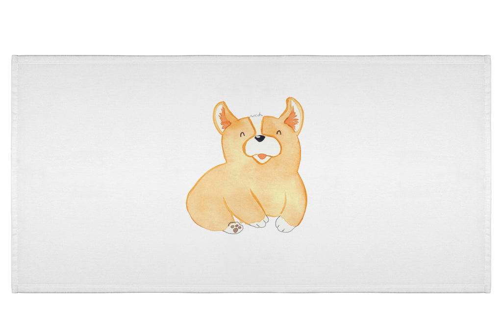 Handtuch Corgie Handtuch, Badehandtuch, Badezimmer, Handtücher, groß, Kinder, Baby, Hund, Hundemotiv, Haustier, Hunderasse, Tierliebhaber, Hundebesitzer, Sprüche, Corgie, Welsh Corgie Pembroke, britisch, Motivation, Spruch, Hundespruch, Lebensfreude