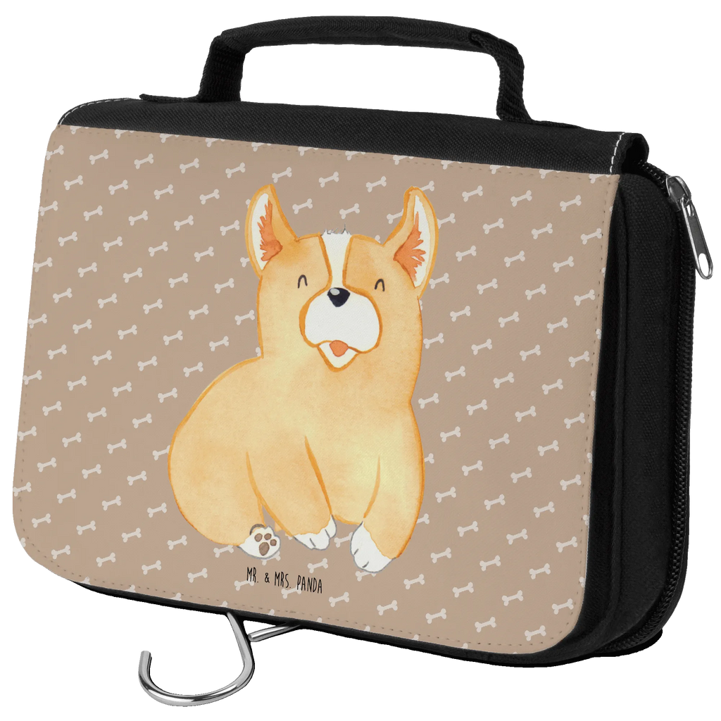 Kulturbeutel Corgie Kulturbeutel, Zum Aufhängen, Waschtasche, Kosmetiktasche, Damen, Herren, Aufbewahrungstasche, Schminktasche, Kosmetikbeutel, Organizer, Kulturtasche, Schminkutensil, Hund, Hundemotiv, Haustier, Hunderasse, Tierliebhaber, Hundebesitzer, Sprüche, Corgie, Welsh Corgie Pembroke, britisch, Motivation, Spruch, Hundespruch, Lebensfreude