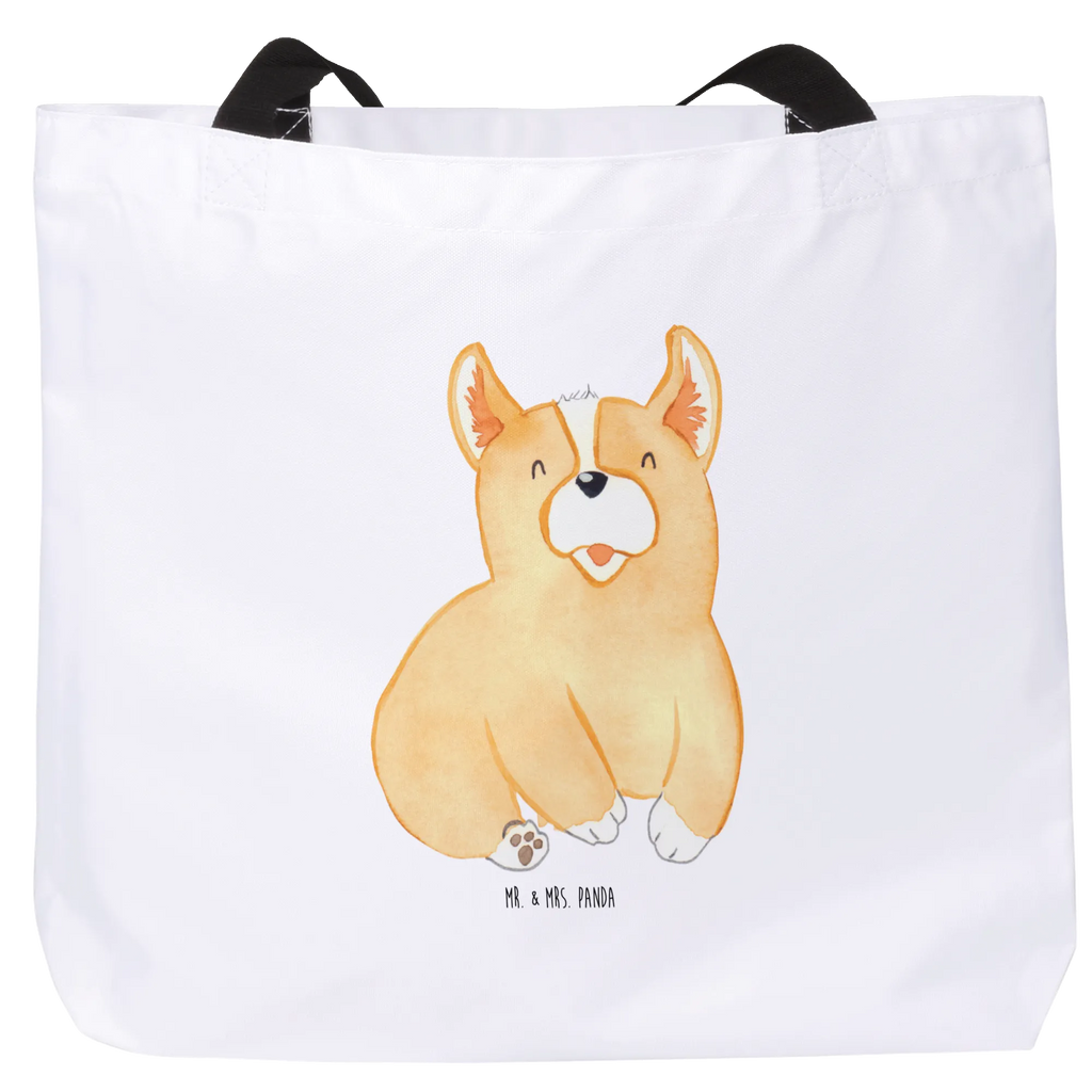 Shopper Corgie Beutel, Einkaufstasche, Tasche, Strandtasche, Einkaufsbeutel, Shopper, Schultasche, Freizeittasche, Tragebeutel, Schulbeutel, Alltagstasche, Hund, Hundemotiv, Haustier, Hunderasse, Tierliebhaber, Hundebesitzer, Sprüche, Corgie, Welsh Corgie Pembroke, britisch, Motivation, Spruch, Hundespruch, Lebensfreude