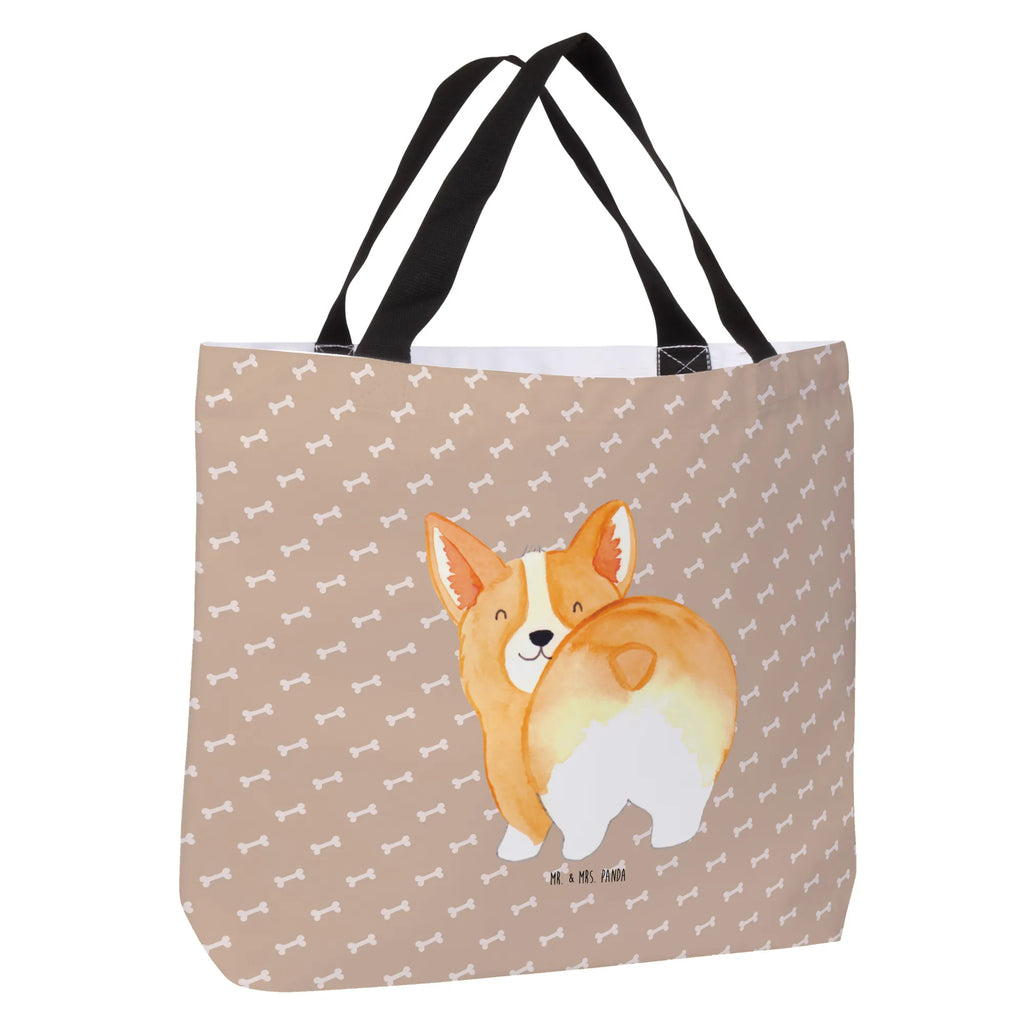 Shopper Corgie Po Beutel, Einkaufstasche, Tasche, Strandtasche, Einkaufsbeutel, Shopper, Schultasche, Freizeittasche, Tragebeutel, Schulbeutel, Alltagstasche, Hund, Hundemotiv, Haustier, Hunderasse, Tierliebhaber, Hundebesitzer, Sprüche, Corgie, Hundeliebe, Motivation, Selbstliebe, Spruch