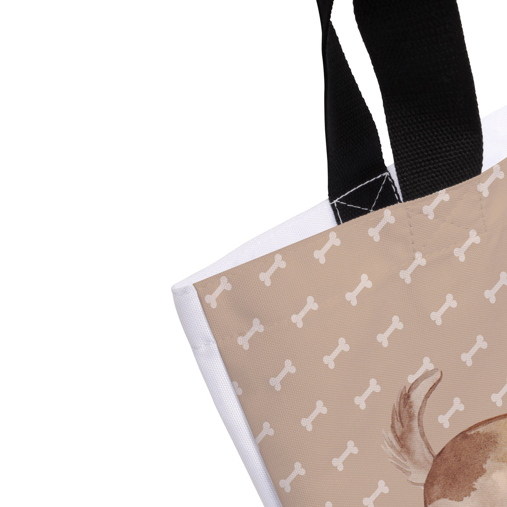 Shopper Hund Marienkäfer Beutel, Einkaufstasche, Tasche, Strandtasche, Einkaufsbeutel, Shopper, Schultasche, Freizeittasche, Tragebeutel, Schulbeutel, Alltagstasche, Hund, Hundemotiv, Haustier, Hunderasse, Tierliebhaber, Hundebesitzer, Sprüche, Hunde, Hundespruch, Marienkäfer, Mischling, Mischlinghund