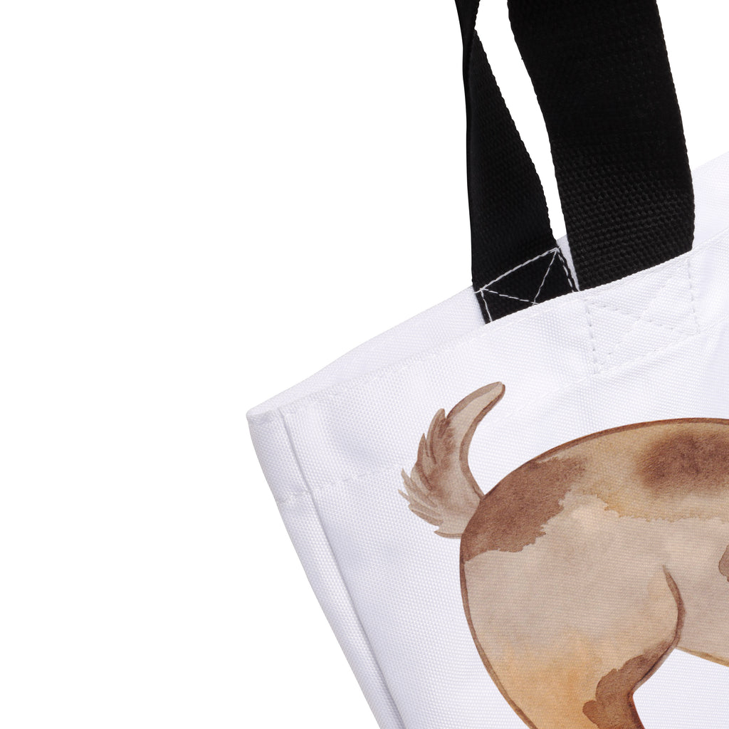 Shopper Hund Marienkäfer Beutel, Einkaufstasche, Tasche, Strandtasche, Einkaufsbeutel, Shopper, Schultasche, Freizeittasche, Tragebeutel, Schulbeutel, Alltagstasche, Hund, Hundemotiv, Haustier, Hunderasse, Tierliebhaber, Hundebesitzer, Sprüche, Hunde, Hundespruch, Marienkäfer, Mischling, Mischlinghund