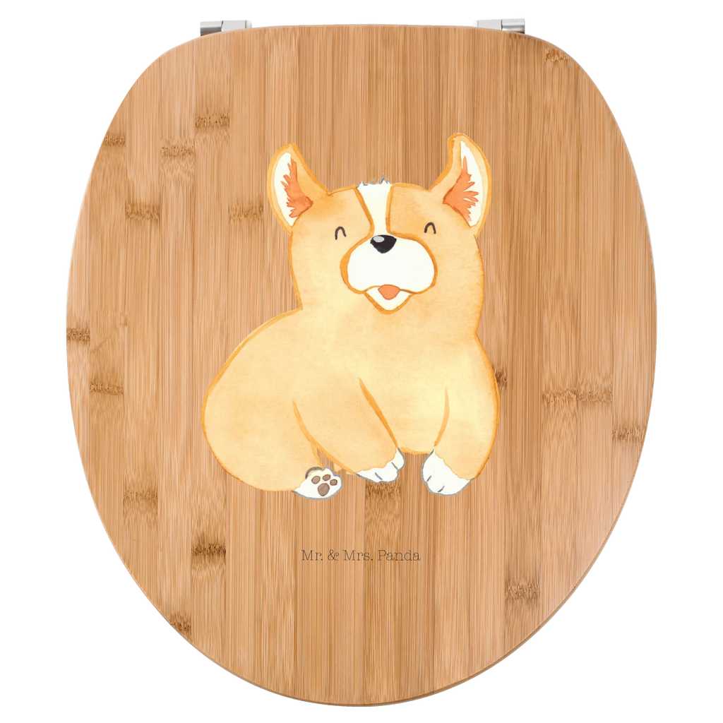 Motiv WC Sitz Corgie Klobrille, Klodeckel, Toilettendeckel, WC-Sitz, Toilette, Hund, Hundemotiv, Haustier, Hunderasse, Tierliebhaber, Hundebesitzer, Sprüche, Corgie, Welsh Corgie Pembroke, britisch, Motivation, Spruch, Hundespruch, Lebensfreude