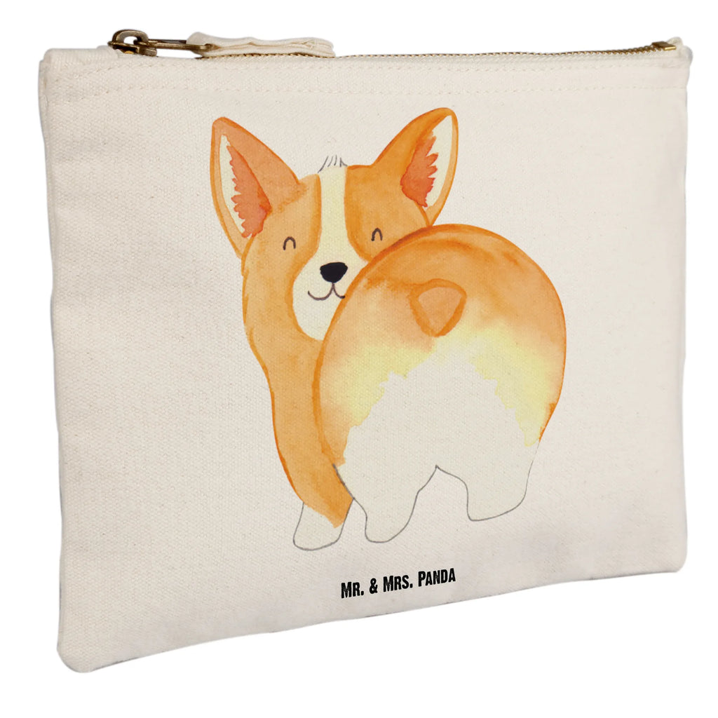 Schminktasche Corgi Po Schminktasche, Kosmetiktasche, Kosmetikbeutel, Stiftemäppchen, Etui, Federmappe, Makeup, XXL, Schminketui, Kosmetiketui, Schlamperetui, Hund, Hundemotiv, Haustier, Hunderasse, Tierliebhaber, Hundebesitzer, Sprüche, Corgie, Hundeliebe, Motivation, Selbstliebe, Spruch