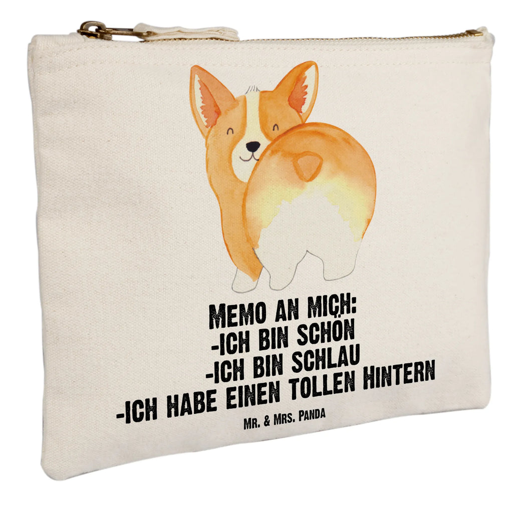 Schminktasche Corgi Po Schminktasche, Kosmetiktasche, Kosmetikbeutel, Stiftemäppchen, Etui, Federmappe, Makeup, XXL, Schminketui, Kosmetiketui, Schlamperetui, Hund, Hundemotiv, Haustier, Hunderasse, Tierliebhaber, Hundebesitzer, Sprüche, Corgie, Hundeliebe, Motivation, Selbstliebe, Spruch