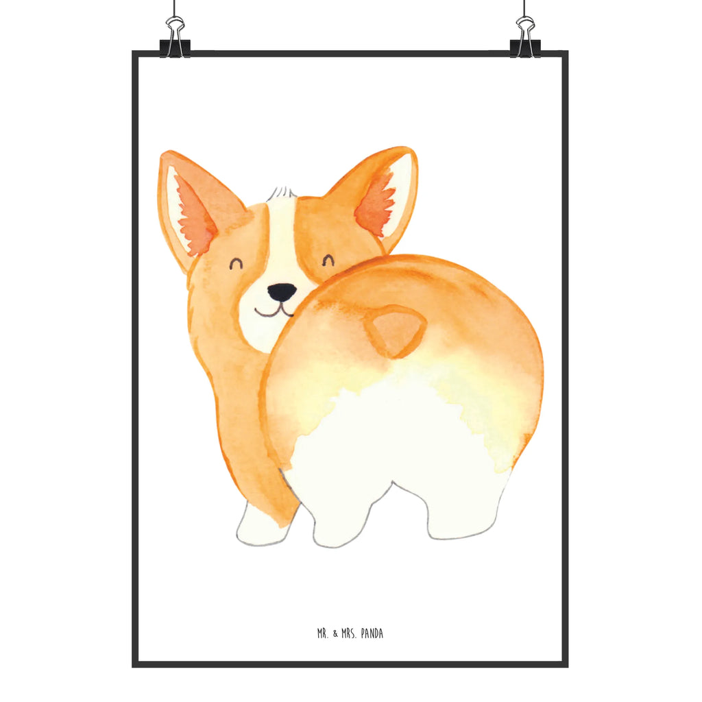 Poster Corgi Po Poster, Wandposter, Bild, Wanddeko, Küchenposter, Kinderposter, Wanddeko Bild, Raumdekoration, Wanddekoration, Handgemaltes Poster, Mr. & Mrs. Panda Poster, Designposter, Kunstdruck, Posterdruck, Hund, Hundemotiv, Haustier, Hunderasse, Tierliebhaber, Hundebesitzer, Sprüche, Corgie, Hundeliebe, Motivation, Selbstliebe, Spruch