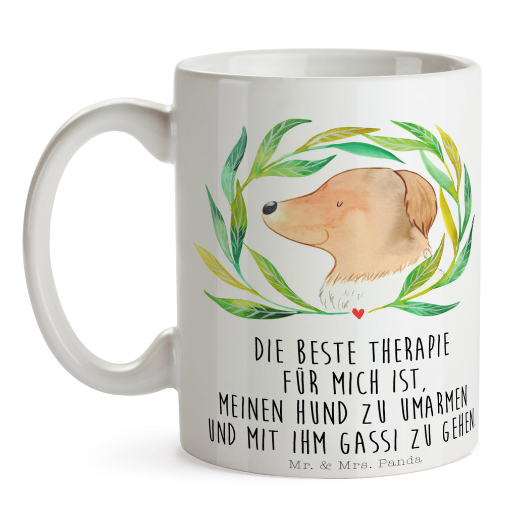 Tasse Hund Blumen Tasse, Kaffeetasse, Teetasse, Becher, Kaffeebecher, Teebecher, Keramiktasse, Porzellantasse, Büro Tasse, Geschenk Tasse, Tasse Sprüche, Tasse Motive, Kaffeetassen, Tasse bedrucken, Designer Tasse, Cappuccino Tassen, Schöne Teetassen, Hund, Hundemotiv, Haustier, Hunderasse, Tierliebhaber, Hundebesitzer, Sprüche, Ranke, Therapie, Selbsttherapie, Hundeliebe, Hundeglück, Hunde