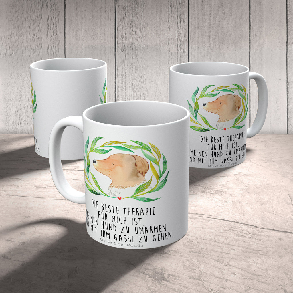 Tasse Hund Blumen Tasse, Kaffeetasse, Teetasse, Becher, Kaffeebecher, Teebecher, Keramiktasse, Porzellantasse, Büro Tasse, Geschenk Tasse, Tasse Sprüche, Tasse Motive, Kaffeetassen, Tasse bedrucken, Designer Tasse, Cappuccino Tassen, Schöne Teetassen, Hund, Hundemotiv, Haustier, Hunderasse, Tierliebhaber, Hundebesitzer, Sprüche, Ranke, Therapie, Selbsttherapie, Hundeliebe, Hundeglück, Hunde