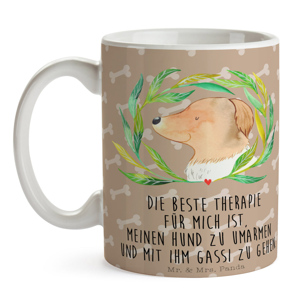 Tasse Hund Blumen Tasse, Kaffeetasse, Teetasse, Becher, Kaffeebecher, Teebecher, Keramiktasse, Porzellantasse, Büro Tasse, Geschenk Tasse, Tasse Sprüche, Tasse Motive, Kaffeetassen, Tasse bedrucken, Designer Tasse, Cappuccino Tassen, Schöne Teetassen, Hund, Hundemotiv, Haustier, Hunderasse, Tierliebhaber, Hundebesitzer, Sprüche, Ranke, Therapie, Selbsttherapie, Hundeliebe, Hundeglück, Hunde