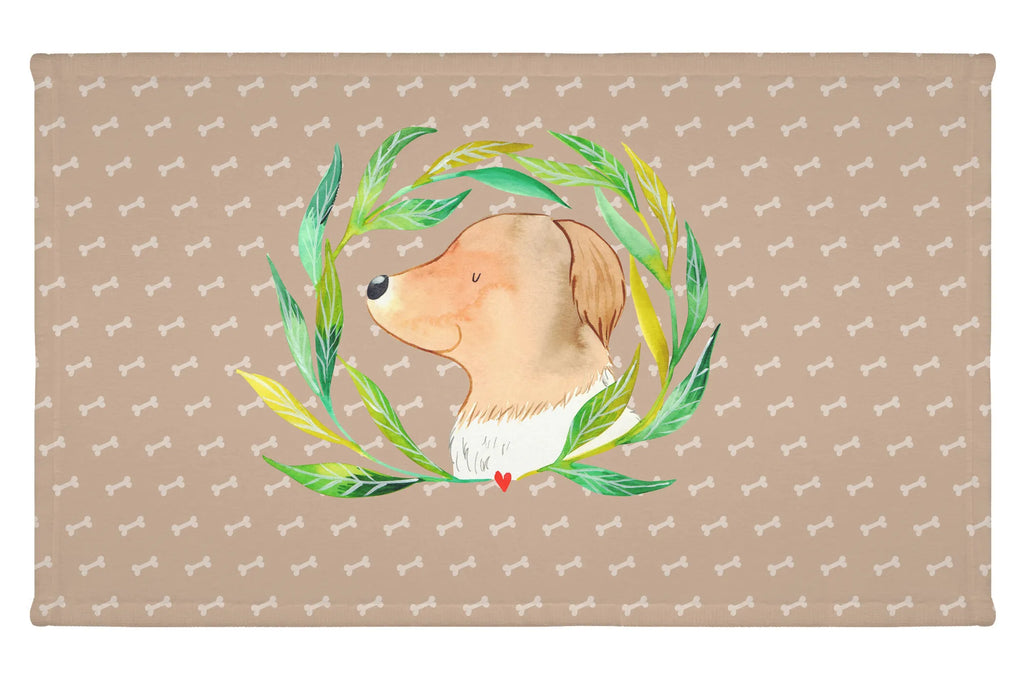 Handtuch Hund Blumen Gästetuch, Reisehandtuch, Sport Handtuch, Frottier, Kinder Handtuch, Hund, Hundemotiv, Haustier, Hunderasse, Tierliebhaber, Hundebesitzer, Sprüche, Ranke, Therapie, Selbsttherapie, Hundeliebe, Hundeglück, Hunde