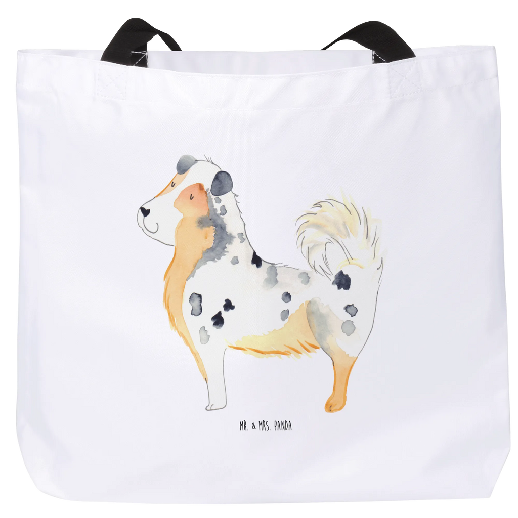 Shopper Hund Australien Shepherd Beutel, Einkaufstasche, Tasche, Strandtasche, Einkaufsbeutel, Shopper, Schultasche, Freizeittasche, Tragebeutel, Schulbeutel, Alltagstasche, Hund, Hundemotiv, Haustier, Hunderasse, Tierliebhaber, Hundebesitzer, Sprüche, Australien Shepherd, Shepherd, Hundeliebe, Familienhund, Spruch