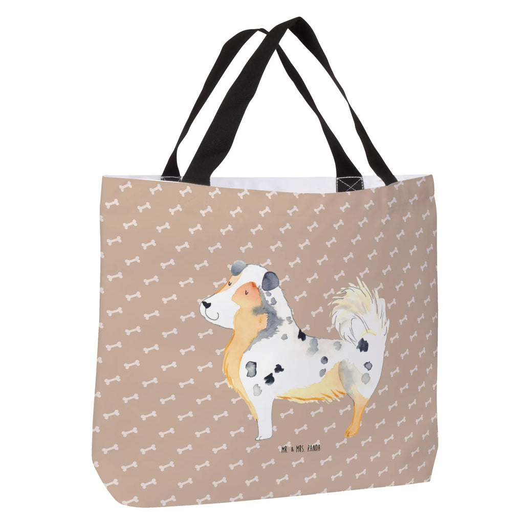 Shopper Hund Australien Shepherd Beutel, Einkaufstasche, Tasche, Strandtasche, Einkaufsbeutel, Shopper, Schultasche, Freizeittasche, Tragebeutel, Schulbeutel, Alltagstasche, Hund, Hundemotiv, Haustier, Hunderasse, Tierliebhaber, Hundebesitzer, Sprüche, Australien Shepherd, Shepherd, Hundeliebe, Familienhund, Spruch