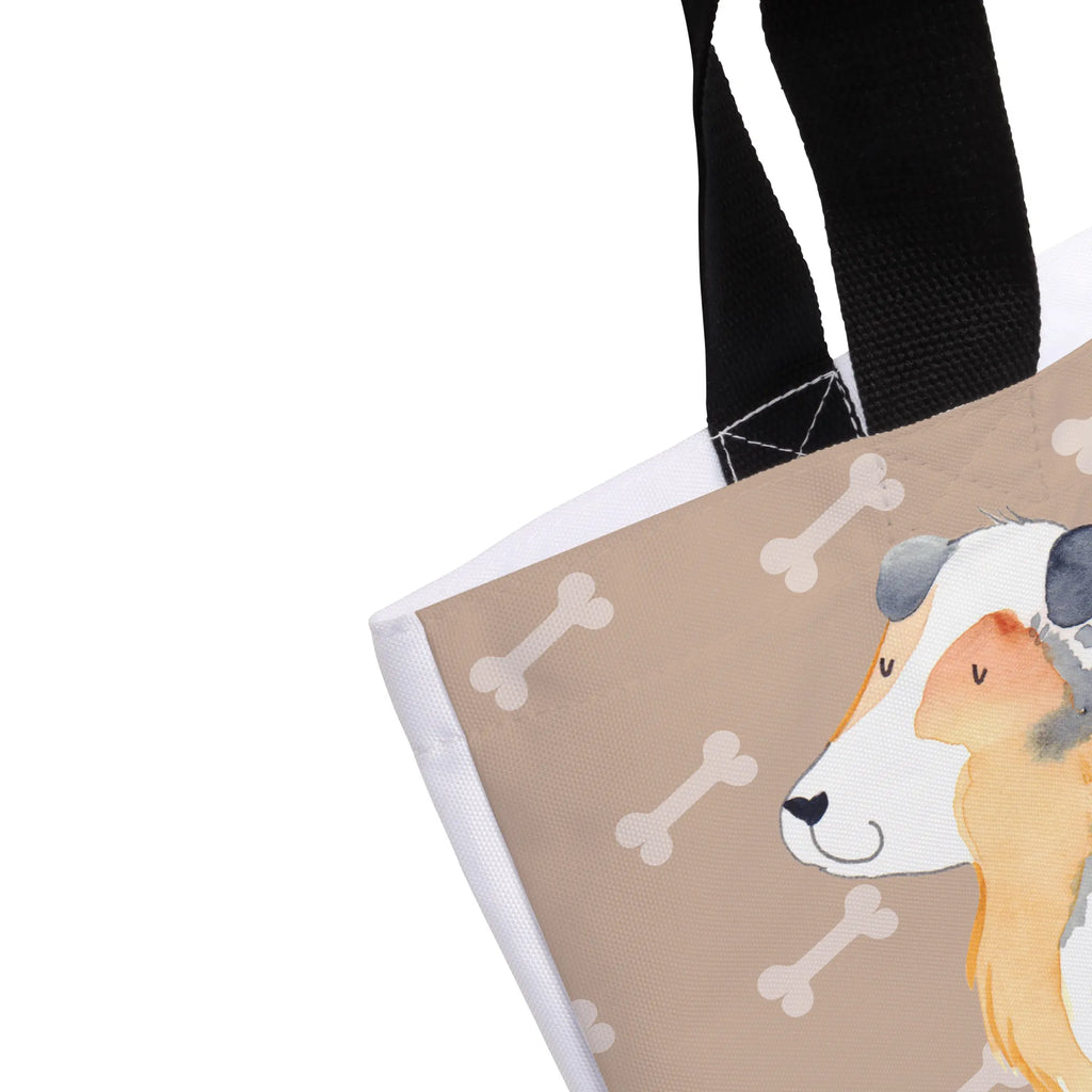 Shopper Hund Australien Shepherd Beutel, Einkaufstasche, Tasche, Strandtasche, Einkaufsbeutel, Shopper, Schultasche, Freizeittasche, Tragebeutel, Schulbeutel, Alltagstasche, Hund, Hundemotiv, Haustier, Hunderasse, Tierliebhaber, Hundebesitzer, Sprüche, Australien Shepherd, Shepherd, Hundeliebe, Familienhund, Spruch