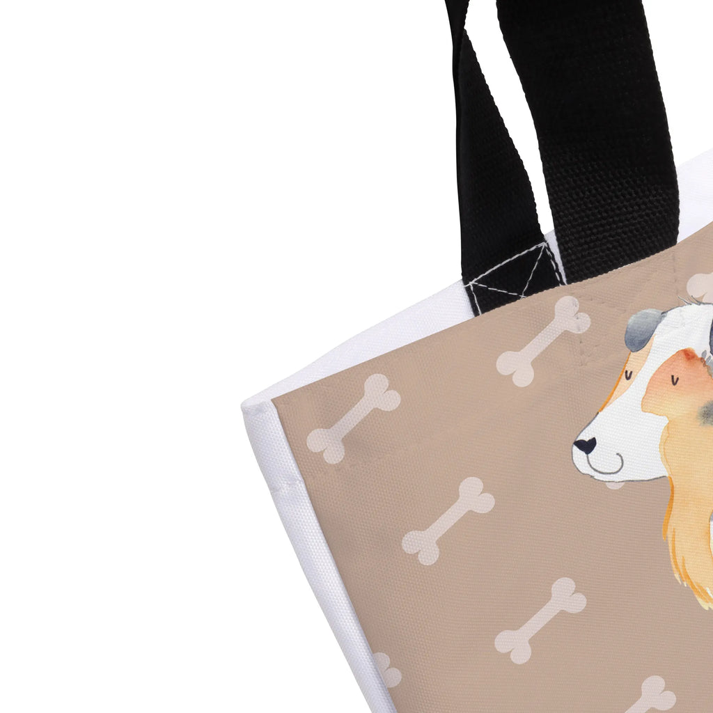 Shopper Hund Australien Shepherd Beutel, Einkaufstasche, Tasche, Strandtasche, Einkaufsbeutel, Shopper, Schultasche, Freizeittasche, Tragebeutel, Schulbeutel, Alltagstasche, Hund, Hundemotiv, Haustier, Hunderasse, Tierliebhaber, Hundebesitzer, Sprüche, Australien Shepherd, Shepherd, Hundeliebe, Familienhund, Spruch