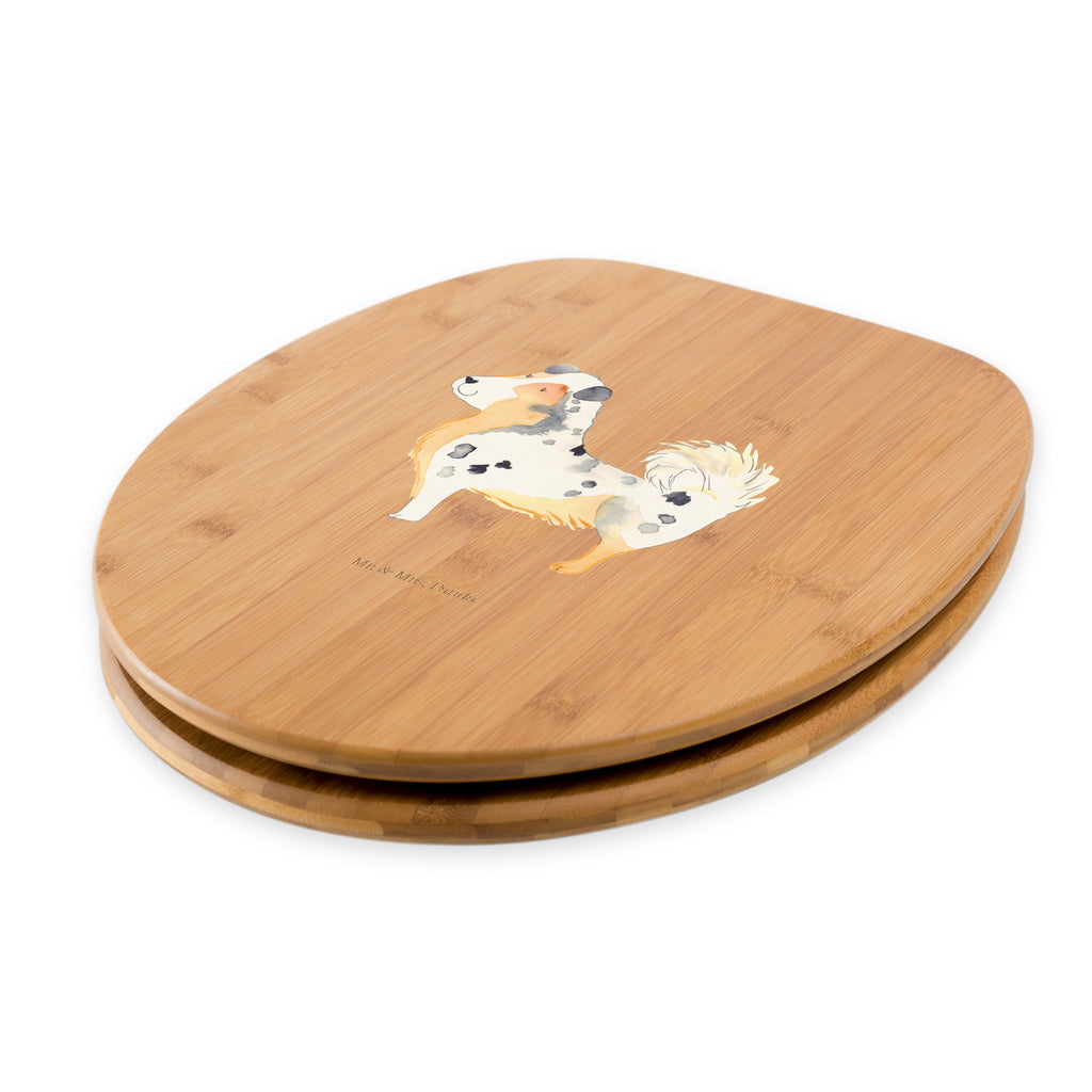 Motiv WC Sitz Hund Australien Shepherd Klobrille, Klodeckel, Toilettendeckel, WC-Sitz, Toilette, Hund, Hundemotiv, Haustier, Hunderasse, Tierliebhaber, Hundebesitzer, Sprüche, Australien Shepherd, Shepherd, Hundeliebe, Familienhund, Spruch