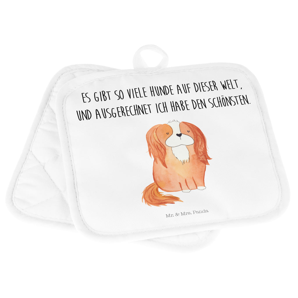 2er Set Topflappen  Cavalier King Charles Spaniel Topflappen, Topfuntersetzer, Ofenhandschuh, Topflappen Set, Topflappen lustig, Topflappen mit Spruch, Ofenhandschuhe, Topfhandschuhe, Topfhandschuh, Topflappenset, Topflappen 2er Set, Schöne Topflappen, Hund, Hundemotiv, Haustier, Hunderasse, Tierliebhaber, Hundebesitzer, Sprüche, Cavalier King Charles Spaniel, Cockerspaniel, Spaniel, Spruch, schönster Hund