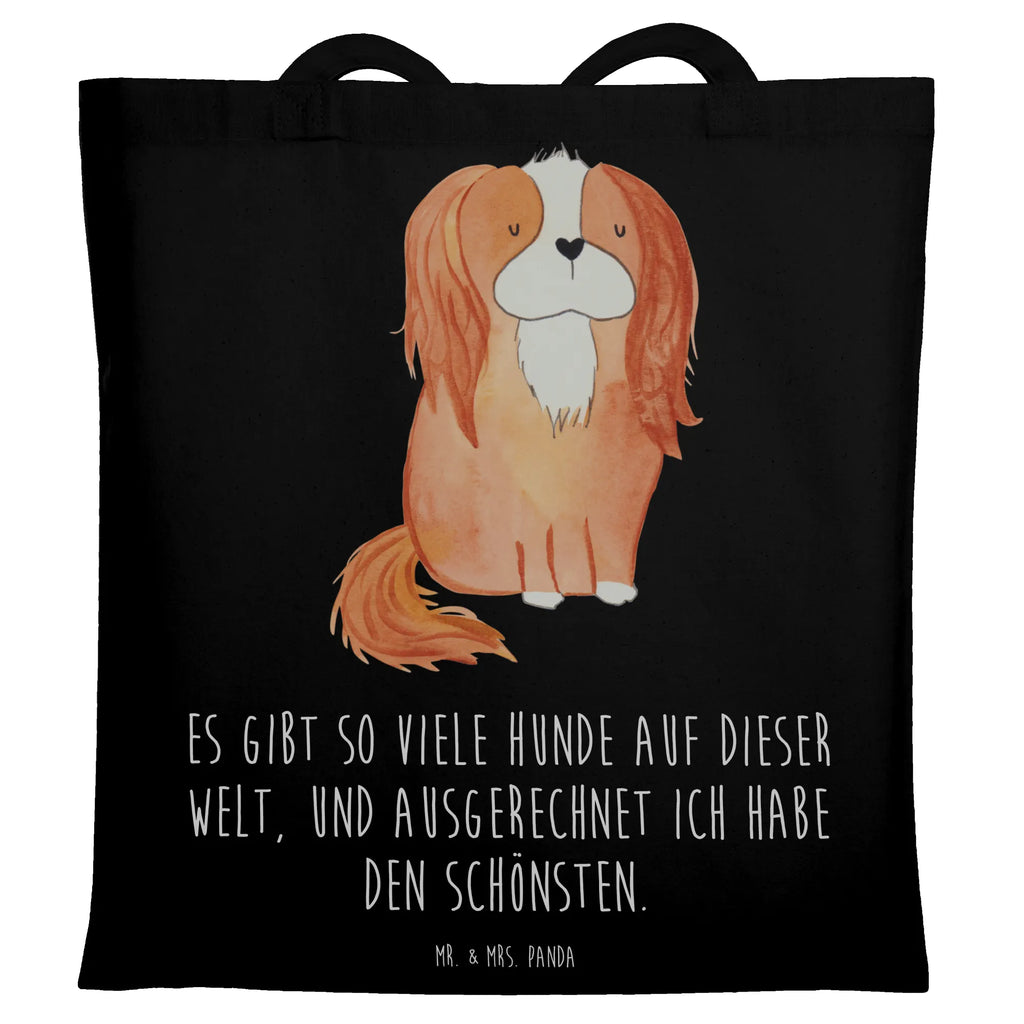 Tragetasche Hund Cavalier King Charles Spaniel Beuteltasche, Beutel, Einkaufstasche, Jutebeutel, Stoffbeutel, Tasche, Shopper, Umhängetasche, Strandtasche, Schultertasche, Stofftasche, Tragetasche, Badetasche, Jutetasche, Einkaufstüte, Laptoptasche, Hund, Hundemotiv, Haustier, Hunderasse, Tierliebhaber, Hundebesitzer, Sprüche, Cavalier King Charles Spaniel, Cockerspaniel, Spaniel, Spruch, schönster Hund