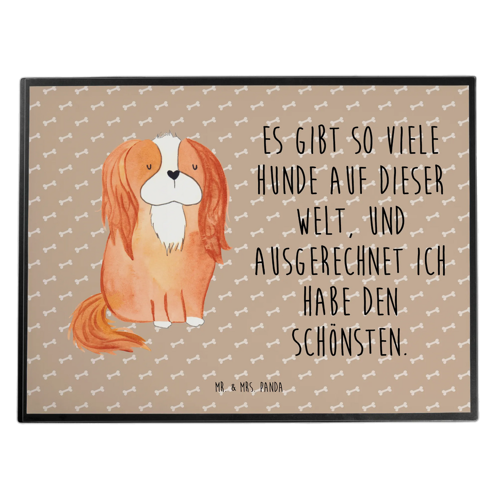 Schreibtischunterlage Hund Cavalier King Charles Spaniel Schreibunterlage, Schreibtischauflage, Bürobedarf, Büroartikel, Schreibwaren, Schreibtisch Unterlagen, Schreibtischunterlage Groß, Hund, Hundemotiv, Haustier, Hunderasse, Tierliebhaber, Hundebesitzer, Sprüche, Cavalier King Charles Spaniel, Cockerspaniel, Spaniel, Spruch, schönster Hund