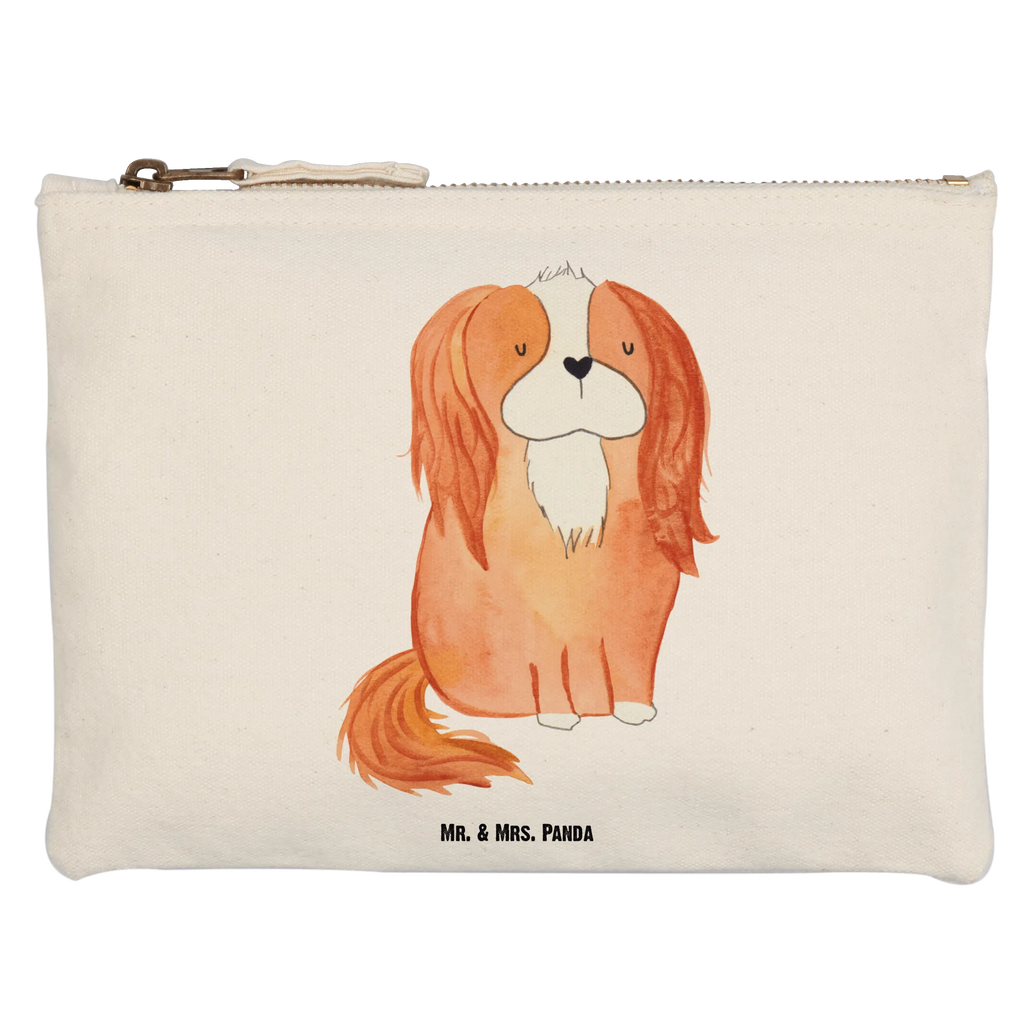 Schminktasche Hund Cavalier King Charles Spaniel Schminktasche, Kosmetiktasche, Kosmetikbeutel, Stiftemäppchen, Etui, Federmappe, Makeup, XXL, Schminketui, Kosmetiketui, Schlamperetui, Hund, Hundemotiv, Haustier, Hunderasse, Tierliebhaber, Hundebesitzer, Sprüche, Cavalier King Charles Spaniel, Cockerspaniel, Spaniel, Spruch, schönster Hund