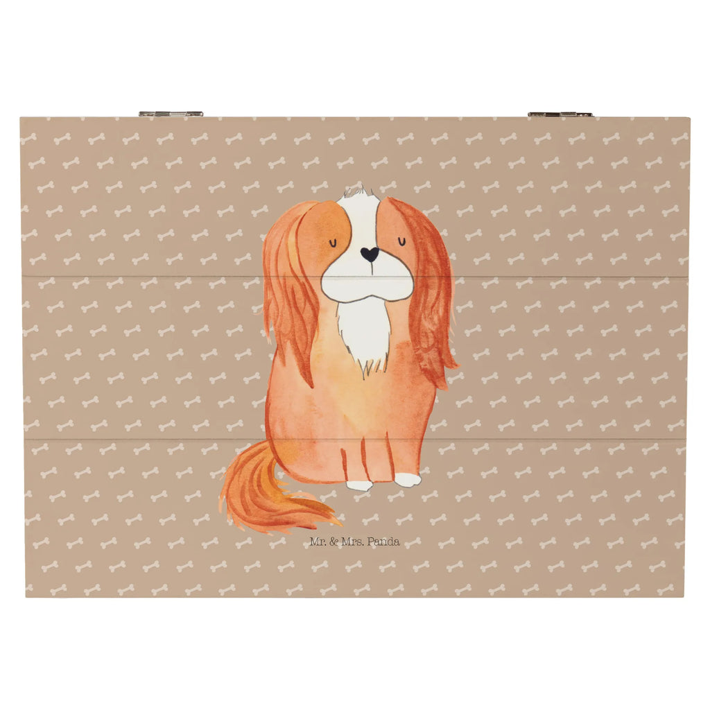 Holzkiste Hund Cavalier King Charles Spaniel Holzkiste, Kiste, Schatzkiste, Truhe, Schatulle, XXL, Erinnerungsbox, Erinnerungskiste, Dekokiste, Aufbewahrungsbox, Geschenkbox, Geschenkdose, Hund, Hundemotiv, Haustier, Hunderasse, Tierliebhaber, Hundebesitzer, Sprüche, Cavalier King Charles Spaniel, Cockerspaniel, Spaniel, Spruch, schönster Hund