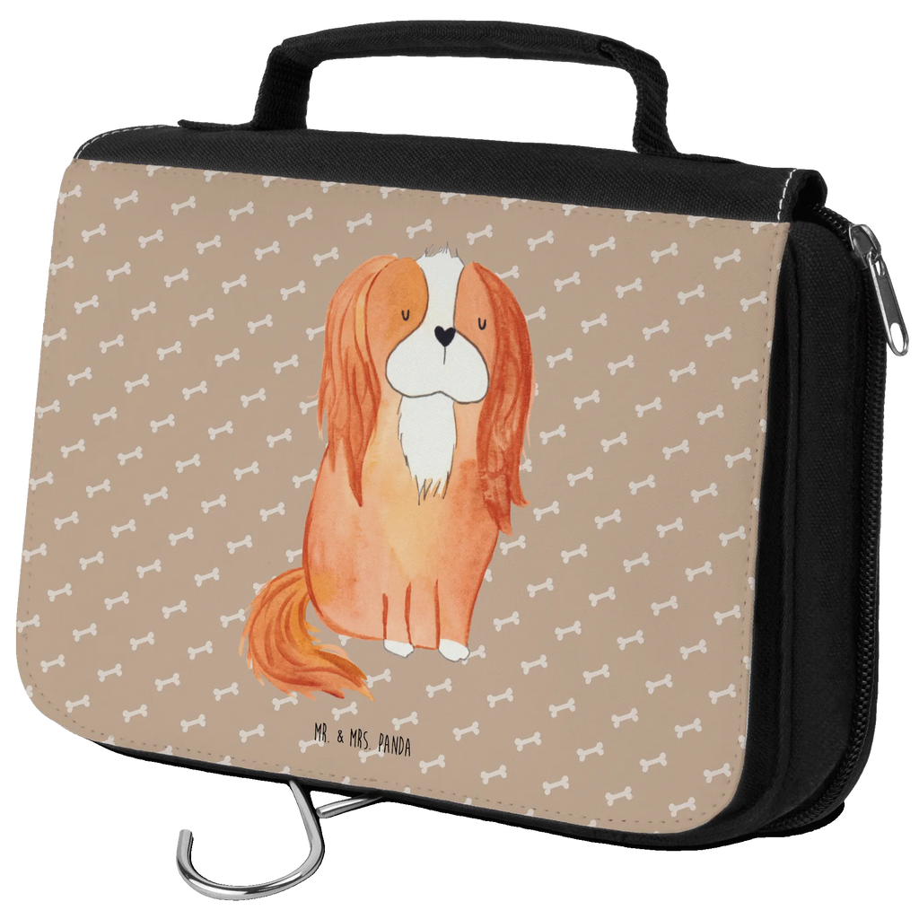 Kulturbeutel Hund Cavalier King Charles Spaniel Kulturbeutel, Zum Aufhängen, Waschtasche, Kosmetiktasche, Damen, Herren, Aufbewahrungstasche, Schminktasche, Kosmetikbeutel, Organizer, Kulturtasche, Schminkutensil, Hund, Hundemotiv, Haustier, Hunderasse, Tierliebhaber, Hundebesitzer, Sprüche, Cavalier King Charles Spaniel, Cockerspaniel, Spaniel, Spruch, schönster Hund