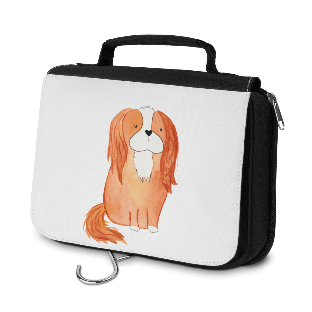 Kulturbeutel Hund Cavalier King Charles Spaniel Kulturbeutel, Zum Aufhängen, Waschtasche, Kosmetiktasche, Damen, Herren, Aufbewahrungstasche, Schminktasche, Kosmetikbeutel, Organizer, Kulturtasche, Schminkutensil, Hund, Hundemotiv, Haustier, Hunderasse, Tierliebhaber, Hundebesitzer, Sprüche, Cavalier King Charles Spaniel, Cockerspaniel, Spaniel, Spruch, schönster Hund