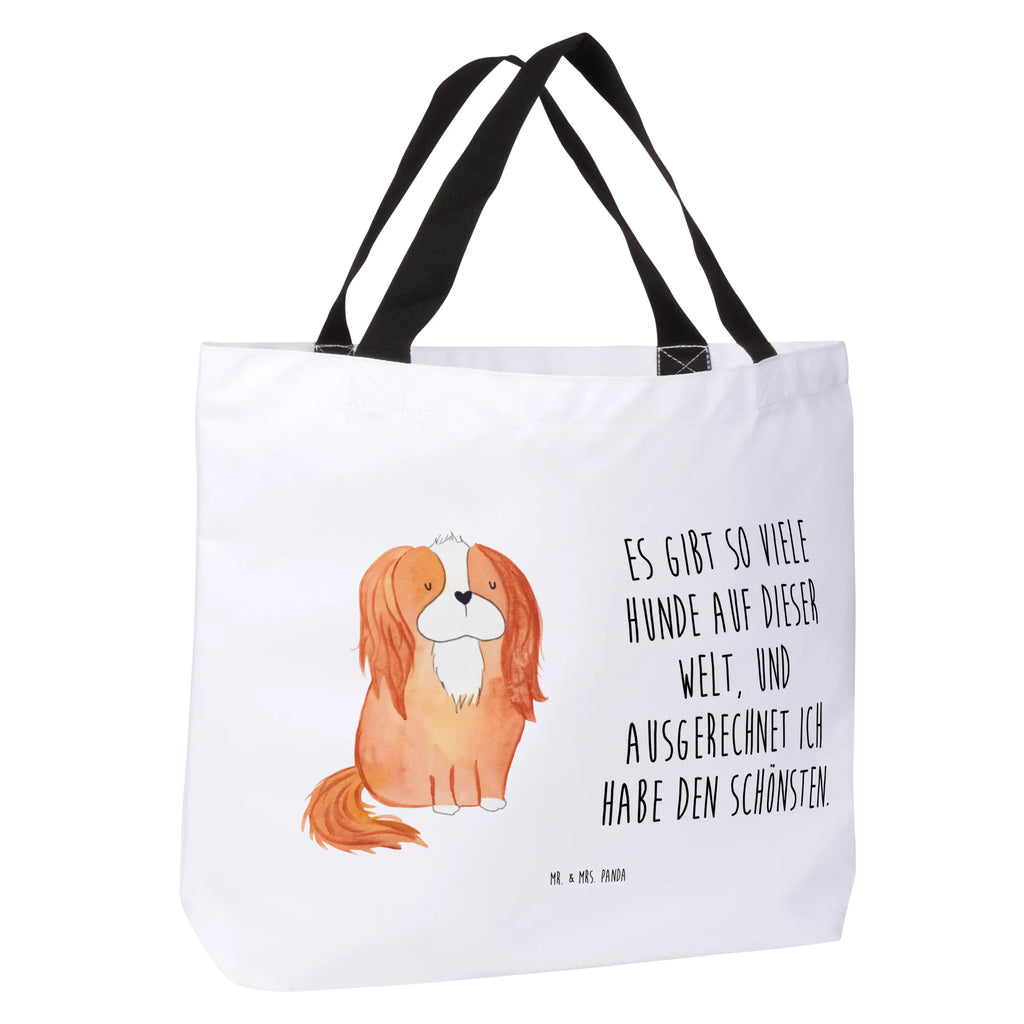 Shopper Hund Cavalier King Charles Spaniel Beutel, Einkaufstasche, Tasche, Strandtasche, Einkaufsbeutel, Shopper, Schultasche, Freizeittasche, Tragebeutel, Schulbeutel, Alltagstasche, Hund, Hundemotiv, Haustier, Hunderasse, Tierliebhaber, Hundebesitzer, Sprüche, Cavalier King Charles Spaniel, Cockerspaniel, Spaniel, Spruch, schönster Hund