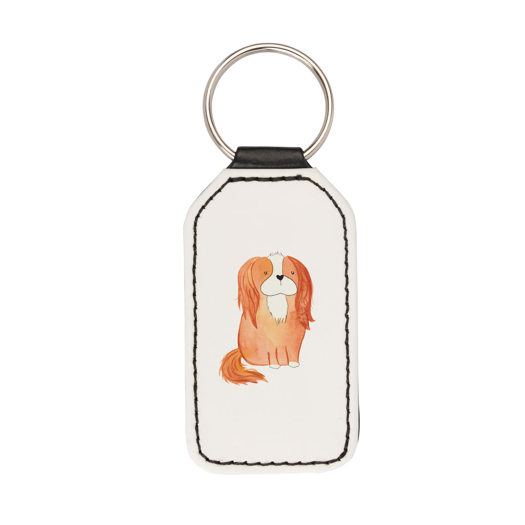 Rechteckig Schlüsselanhänger Hund Cavalier King Charles Spaniel Schlüsselanhänger, Anhänger, Taschenanhänger, Glücksbringer, Schutzengel, Hund, Hundemotiv, Haustier, Hunderasse, Tierliebhaber, Hundebesitzer, Sprüche, Cavalier King Charles Spaniel, Cockerspaniel, Spaniel, Spruch, schönster Hund