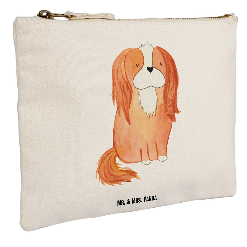 Schminktasche Hund Cavalier King Charles Spaniel Schminktasche, Kosmetiktasche, Kosmetikbeutel, Stiftemäppchen, Etui, Federmappe, Makeup, XXL, Schminketui, Kosmetiketui, Schlamperetui, Hund, Hundemotiv, Haustier, Hunderasse, Tierliebhaber, Hundebesitzer, Sprüche, Cavalier King Charles Spaniel, Cockerspaniel, Spaniel, Spruch, schönster Hund